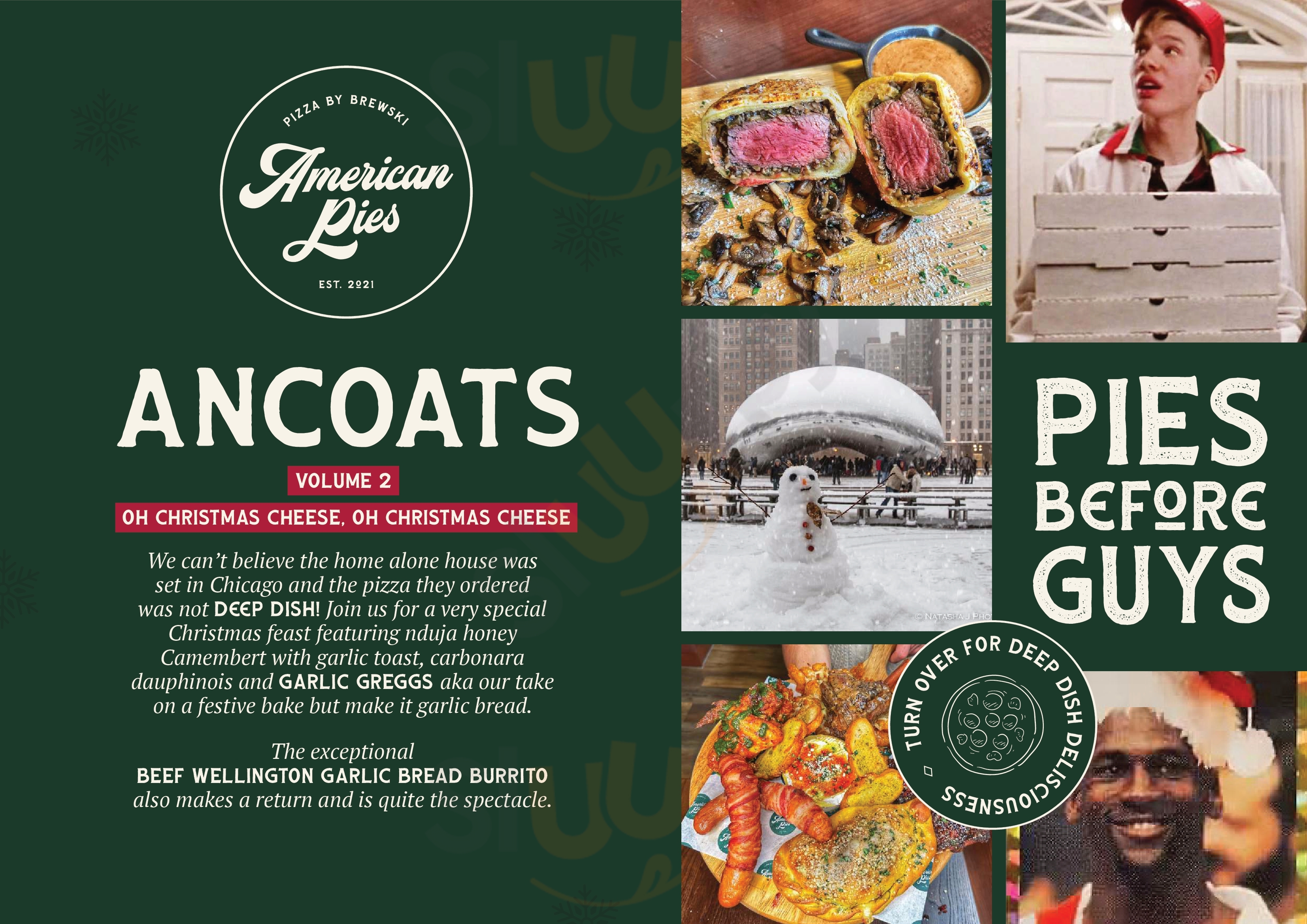 Main Menu - The Jam Inn