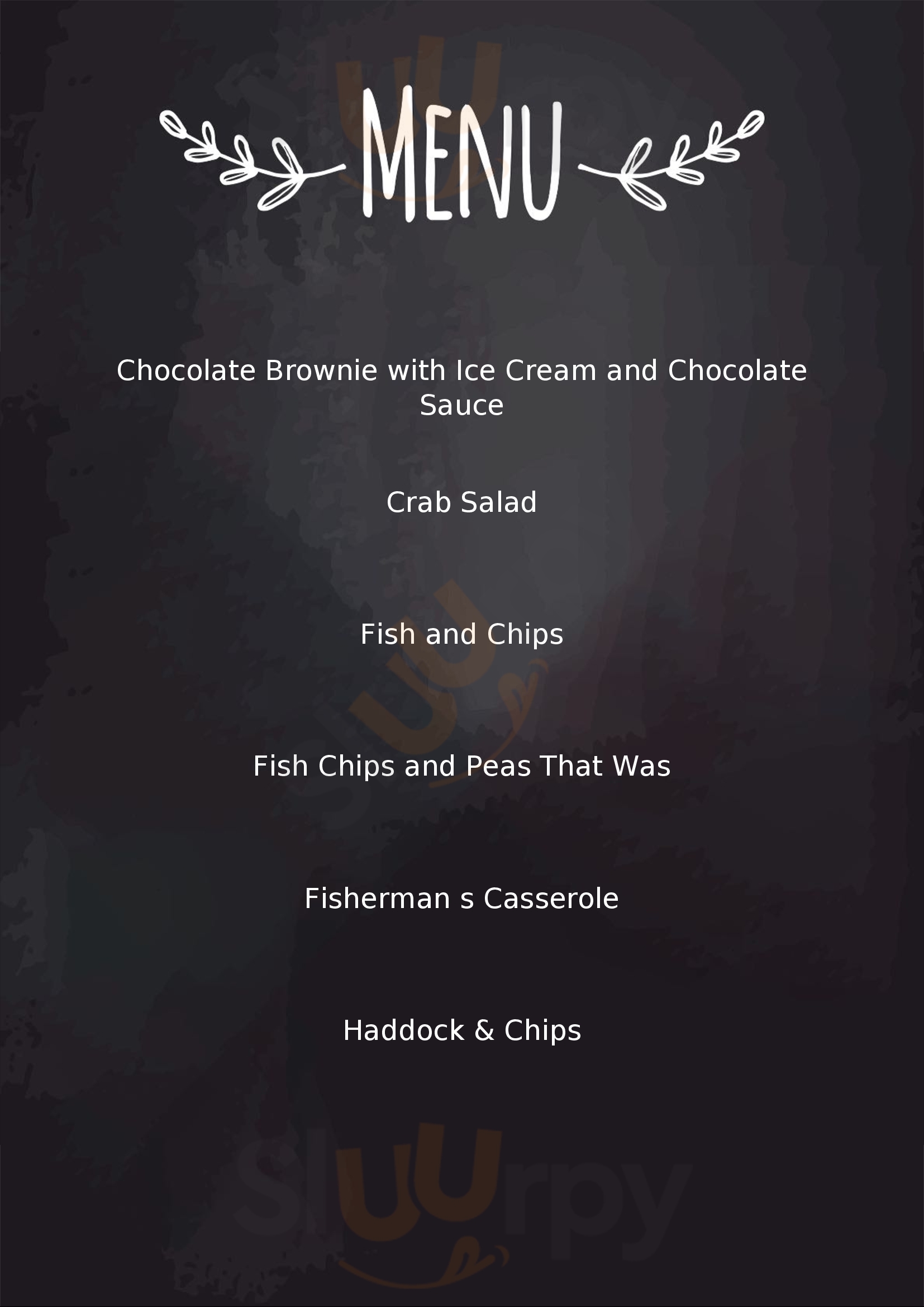 Mister Chips Whitby Menu - 1