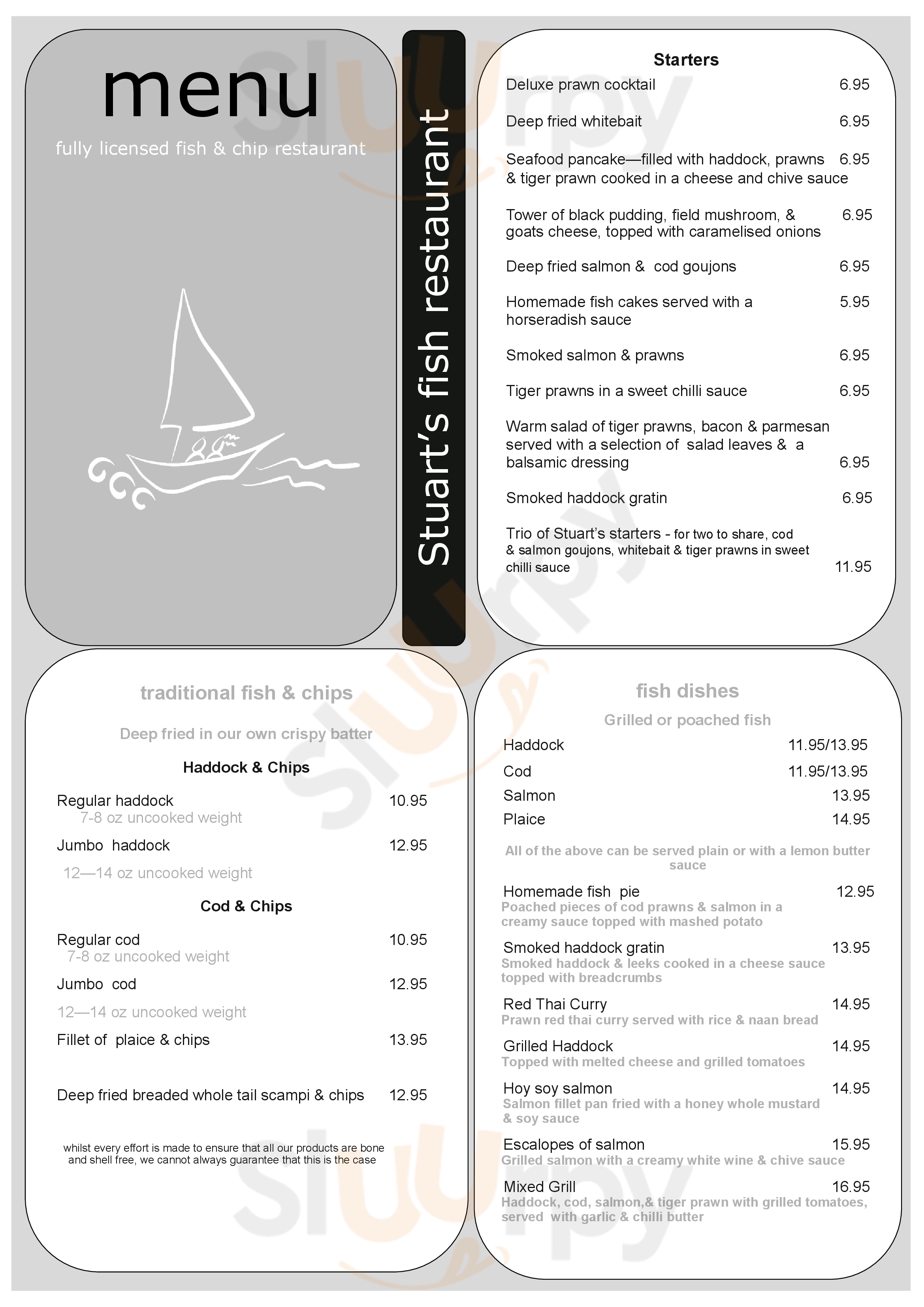 Main Menu - Stuarts Driffield