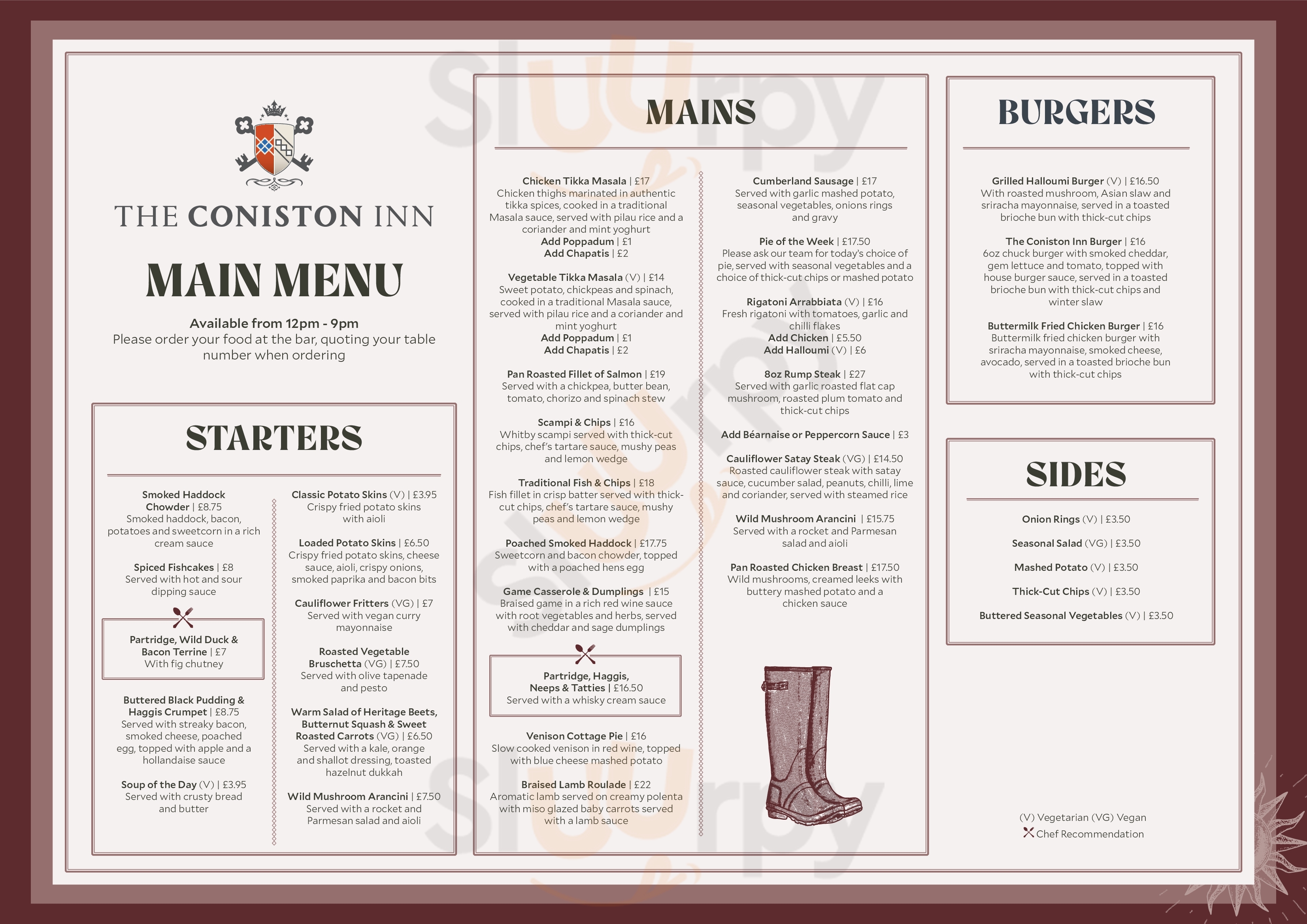 Main Menu - The Gallery