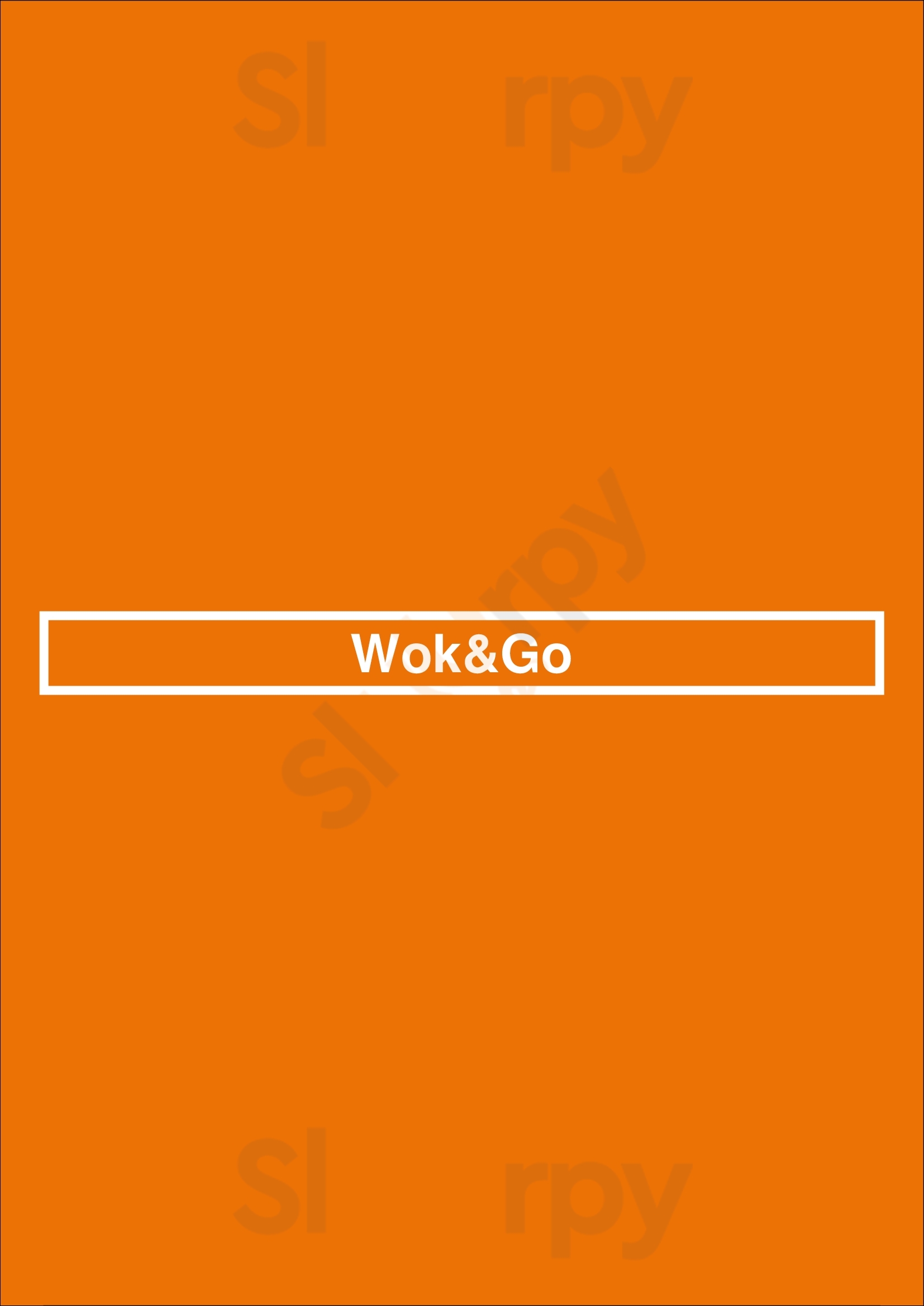 Wok&go Leeds Menu - 1