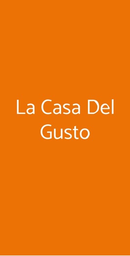 La Casa Del Gusto, Bari