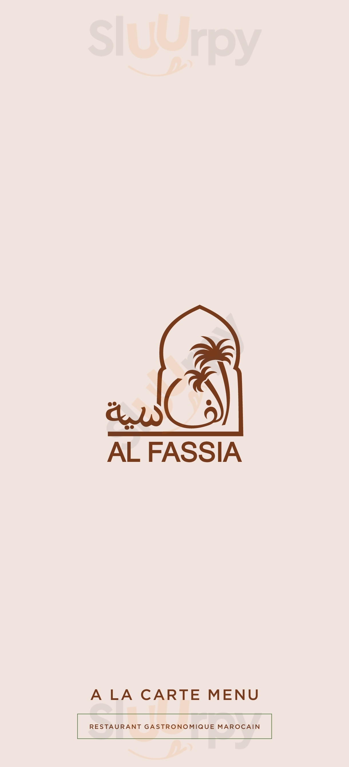 Al Fassia Restaurant Windsor Menu - 1