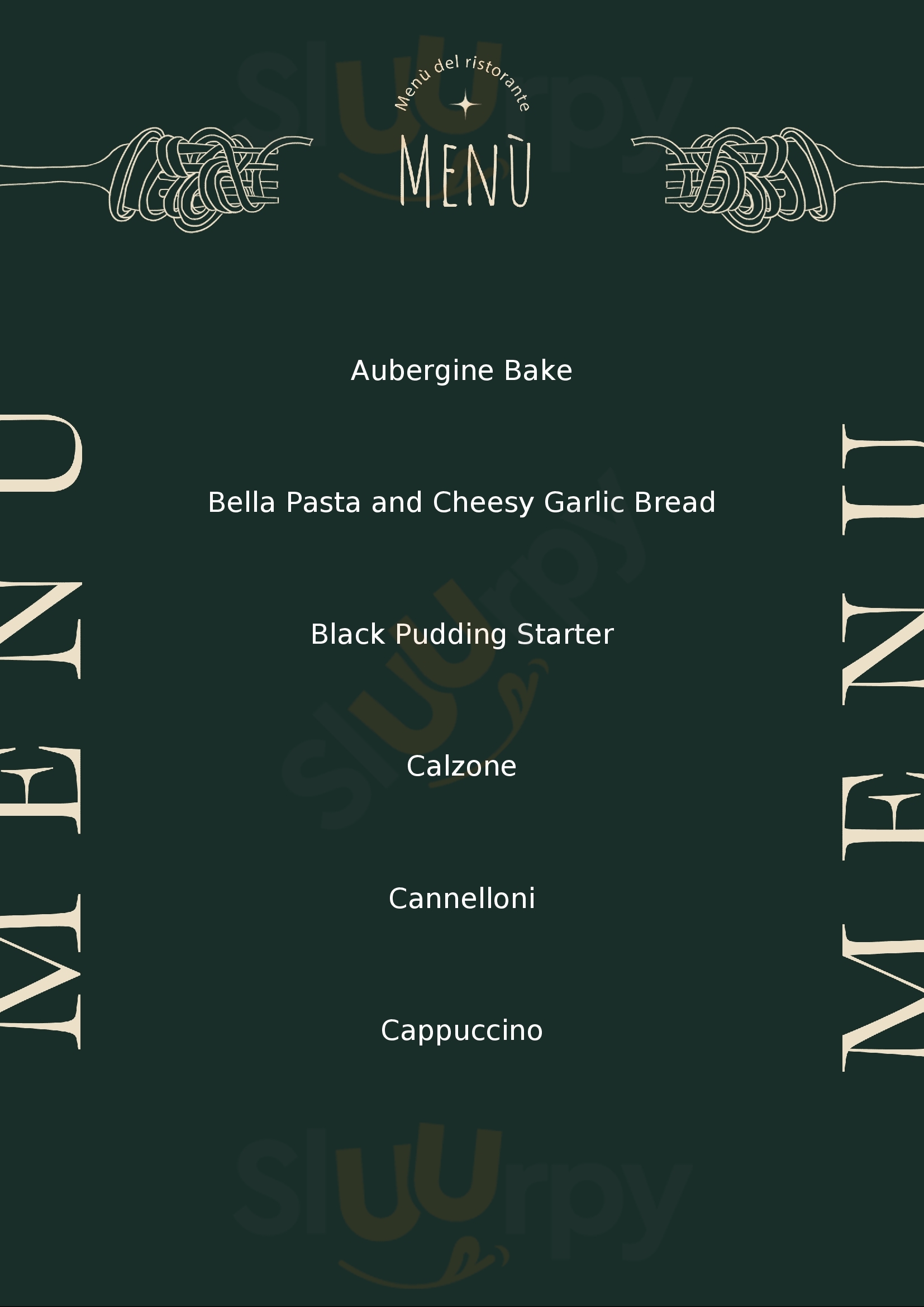 Cibo Italian Eatery Bolton Menu - 1