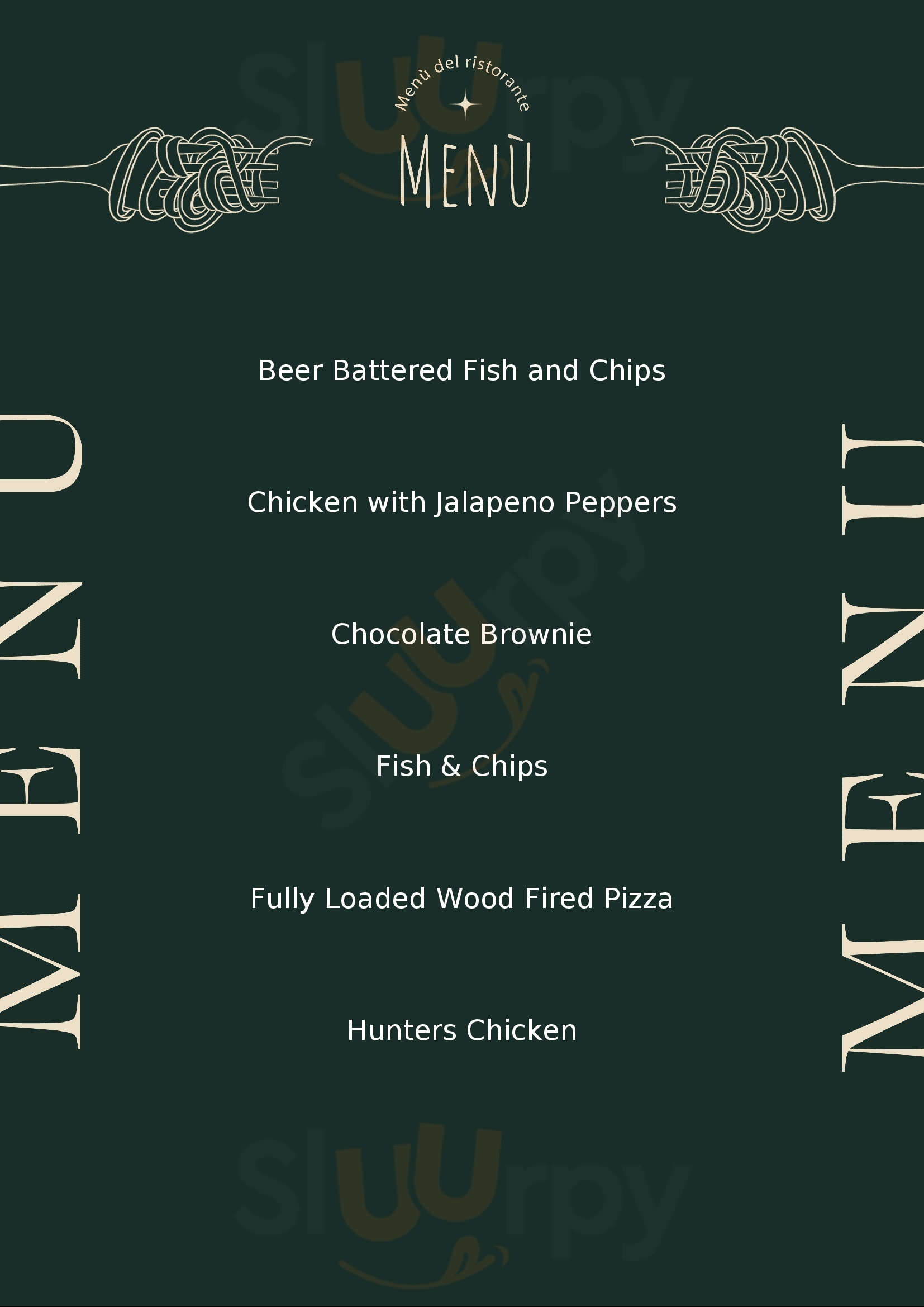 Panton Arms Pentraeth Menu - 1