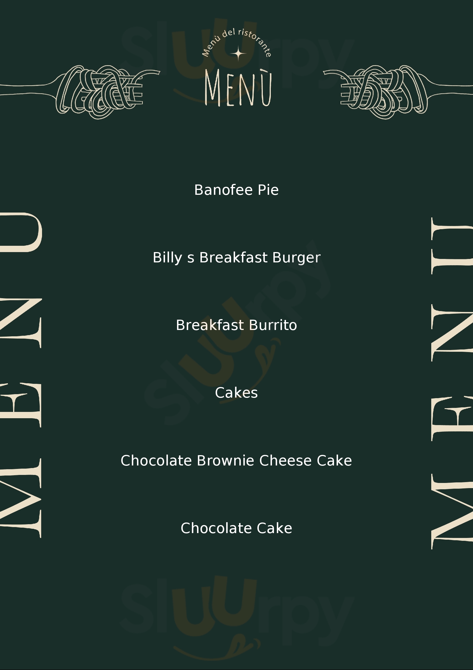 The Tenth Hole Tea Rooms Portsmouth Menu - 1