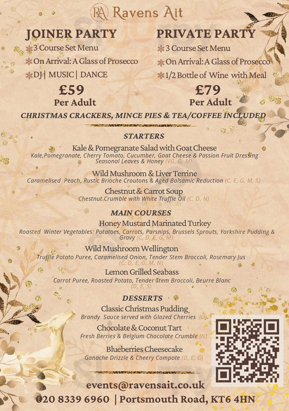 Main Menu - Raven's Ait Island