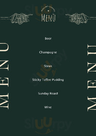 The Cross Guns Inn menu