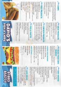 David's Fish & Chip Shop, Brixham - Menu, prices, restaurant rating