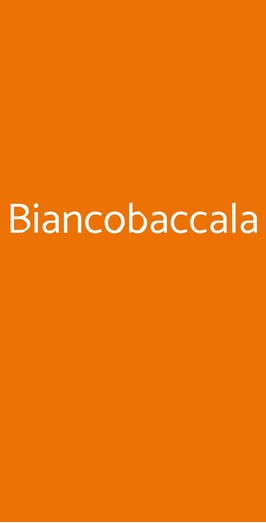 Ristorante Bianco Specialità Baccalà Pesce E..., Napoli