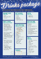 O'neill's Peterborough menu