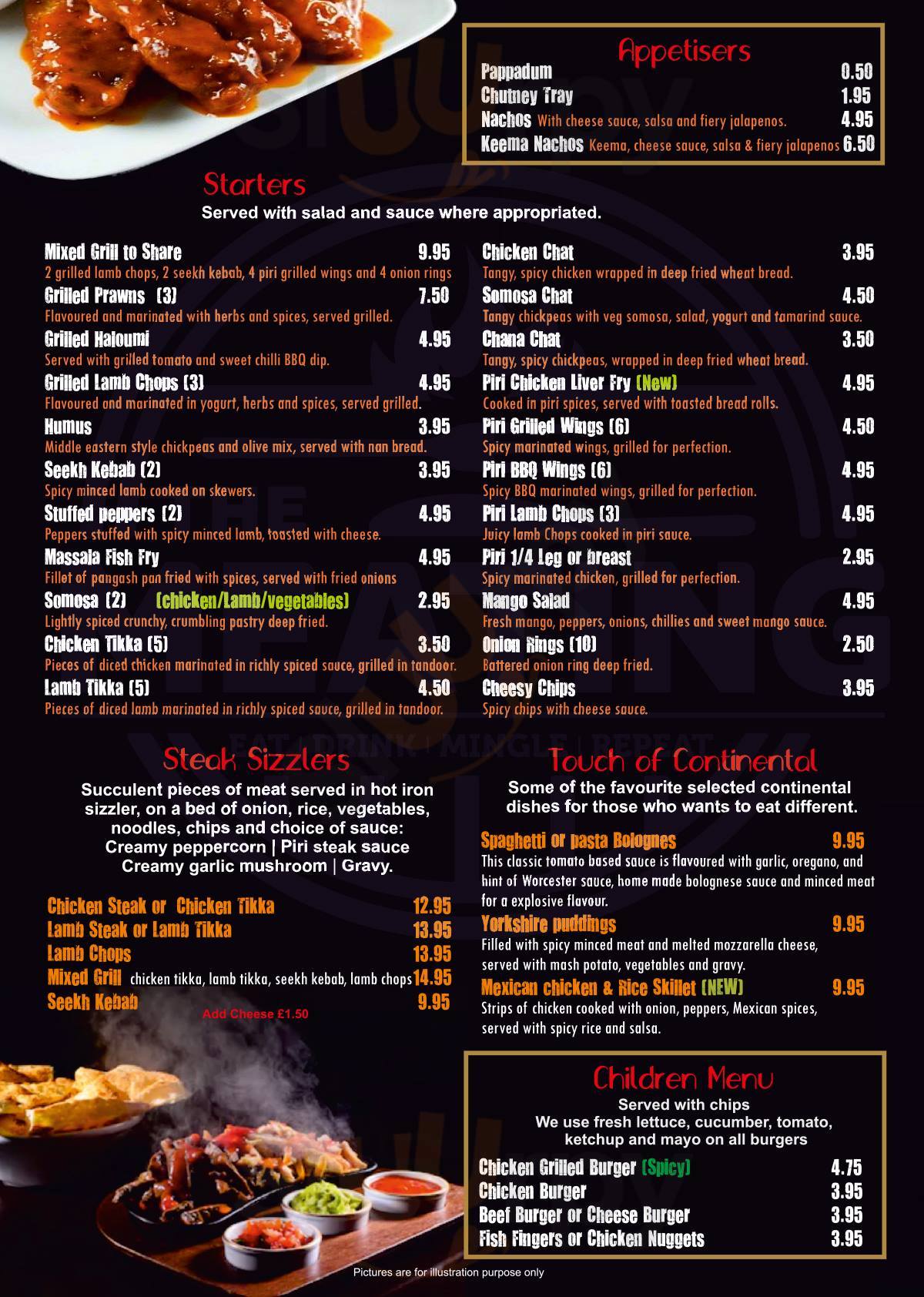 Main Menu - The Meating