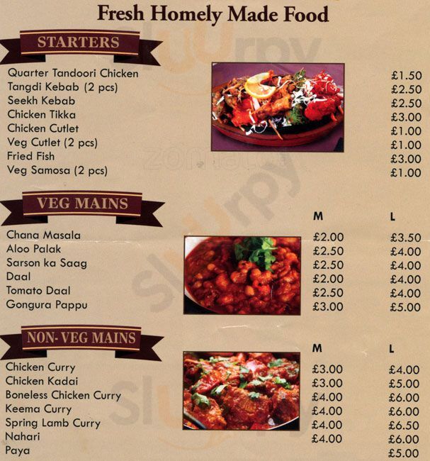 Curry Express Hounslow Menu - 1