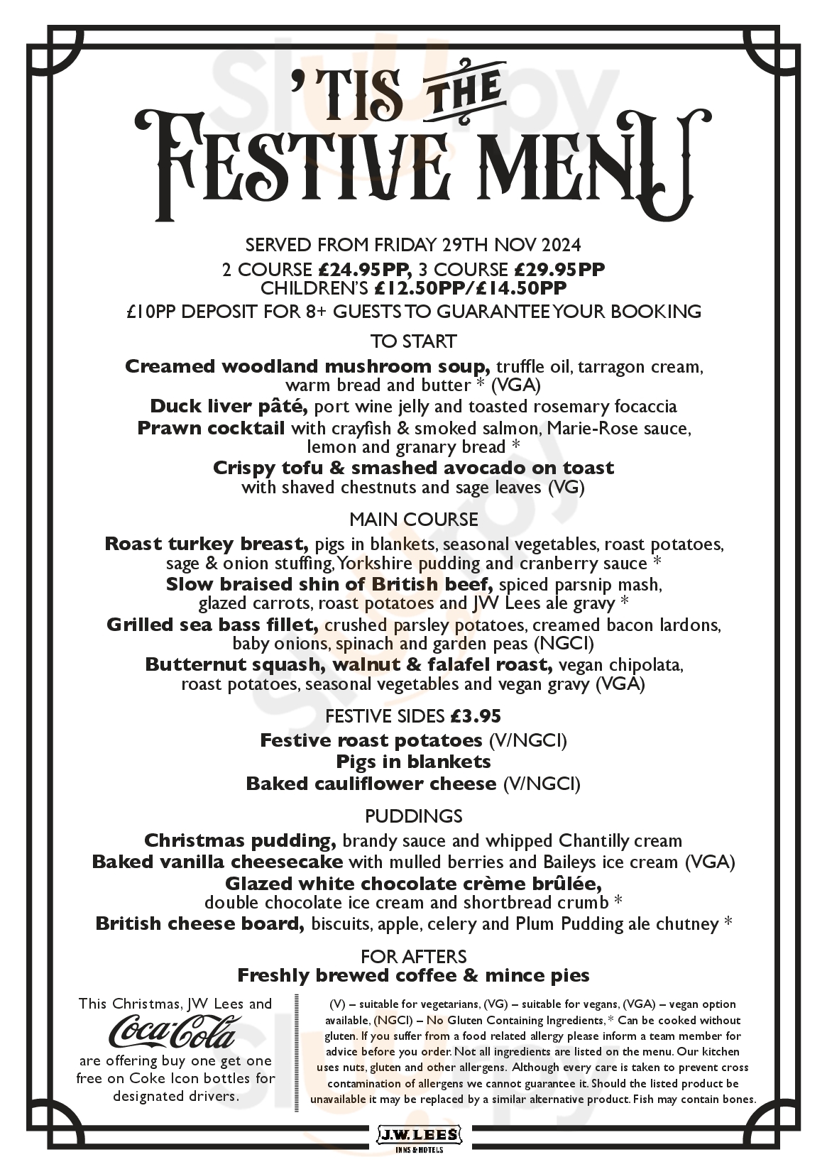 The Boathouse Chester Menu - 1