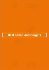 Best Kebab And Burgers menu