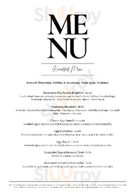 The Kedleston Country House menu