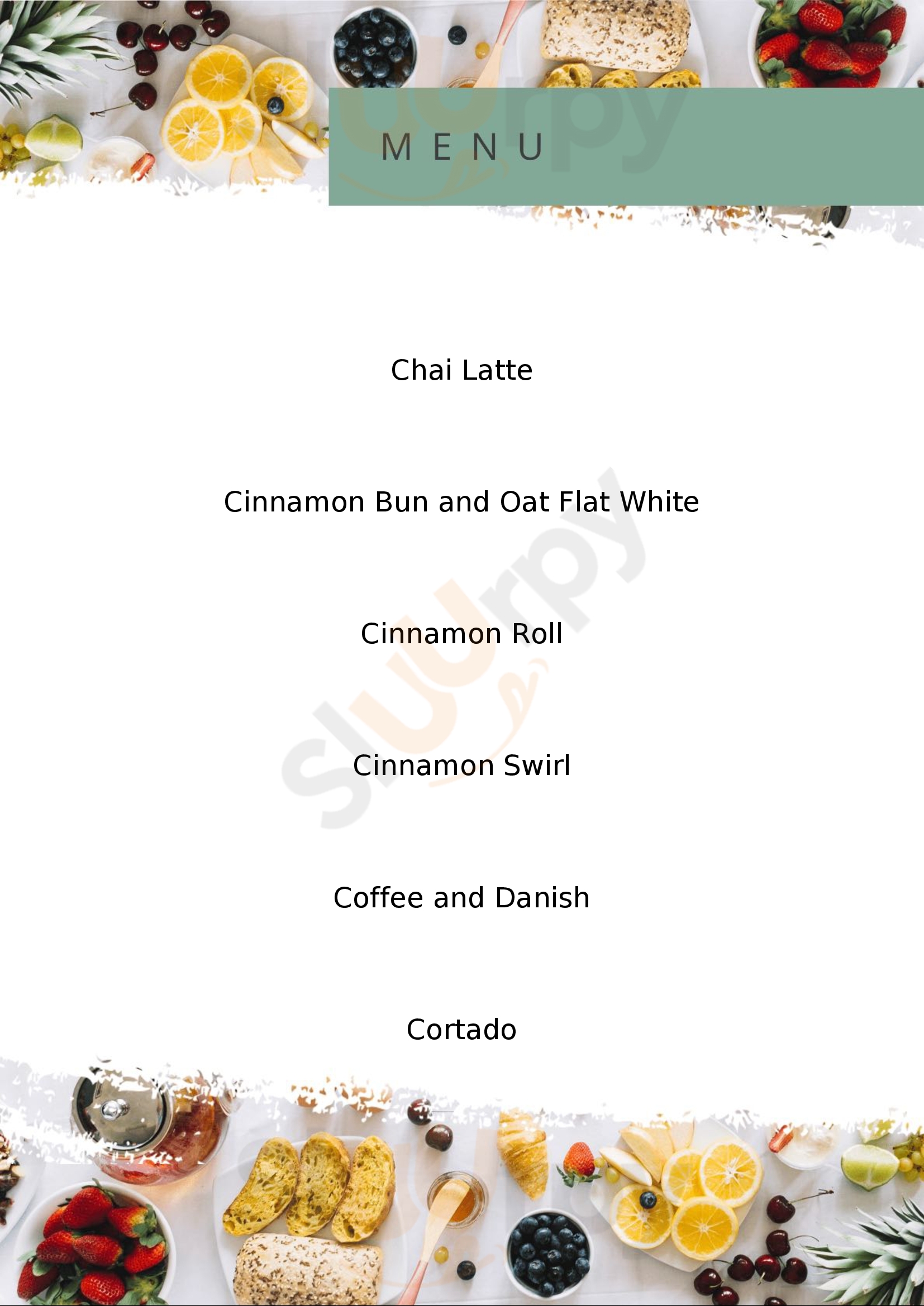 South By West Worthing Menu - 1