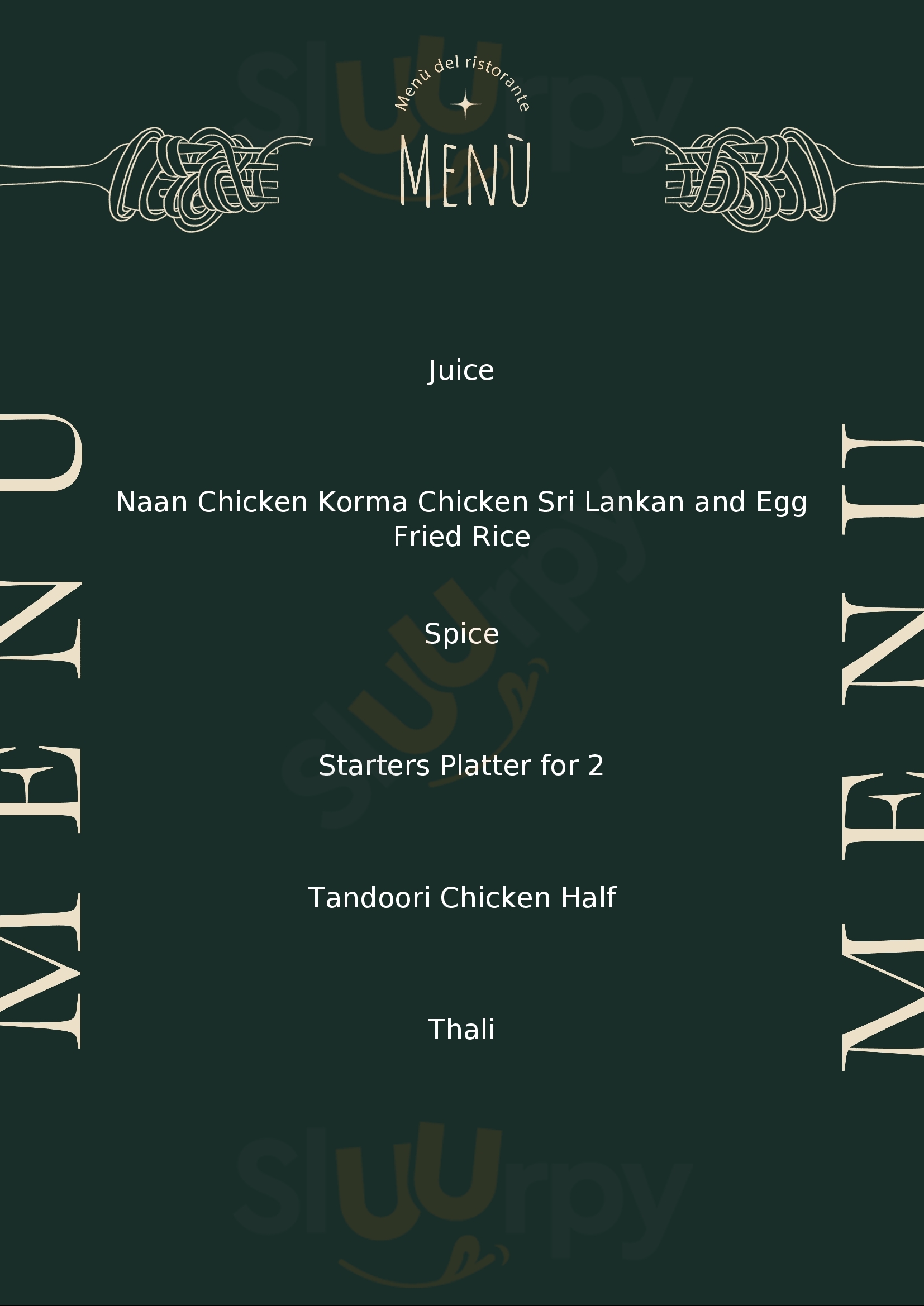 Curry Leaf Indian Restaurant Bispham Menu - 1