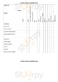 Cornish Kitchen menu