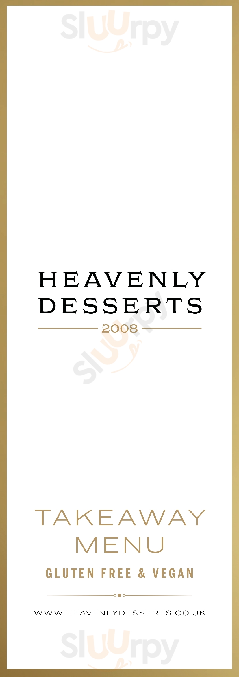 Heavenly Desserts - Derby Derby Menu - 1