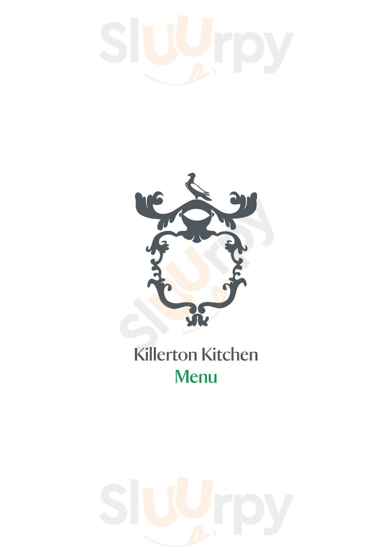 Killerton Kitchen Exeter Menu - 1