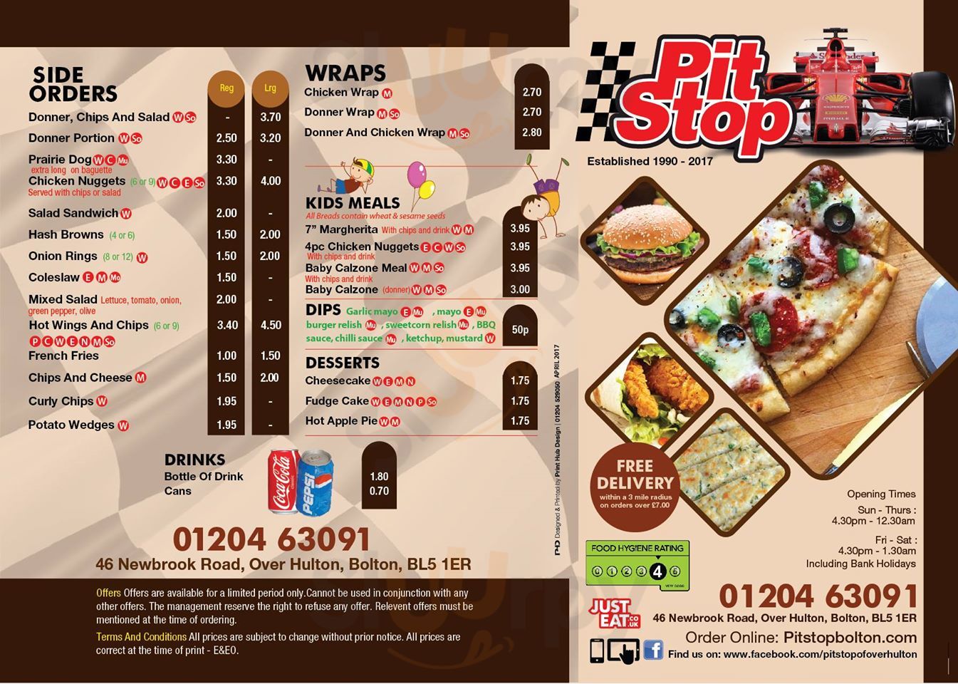 Main Menu - Pit Stop