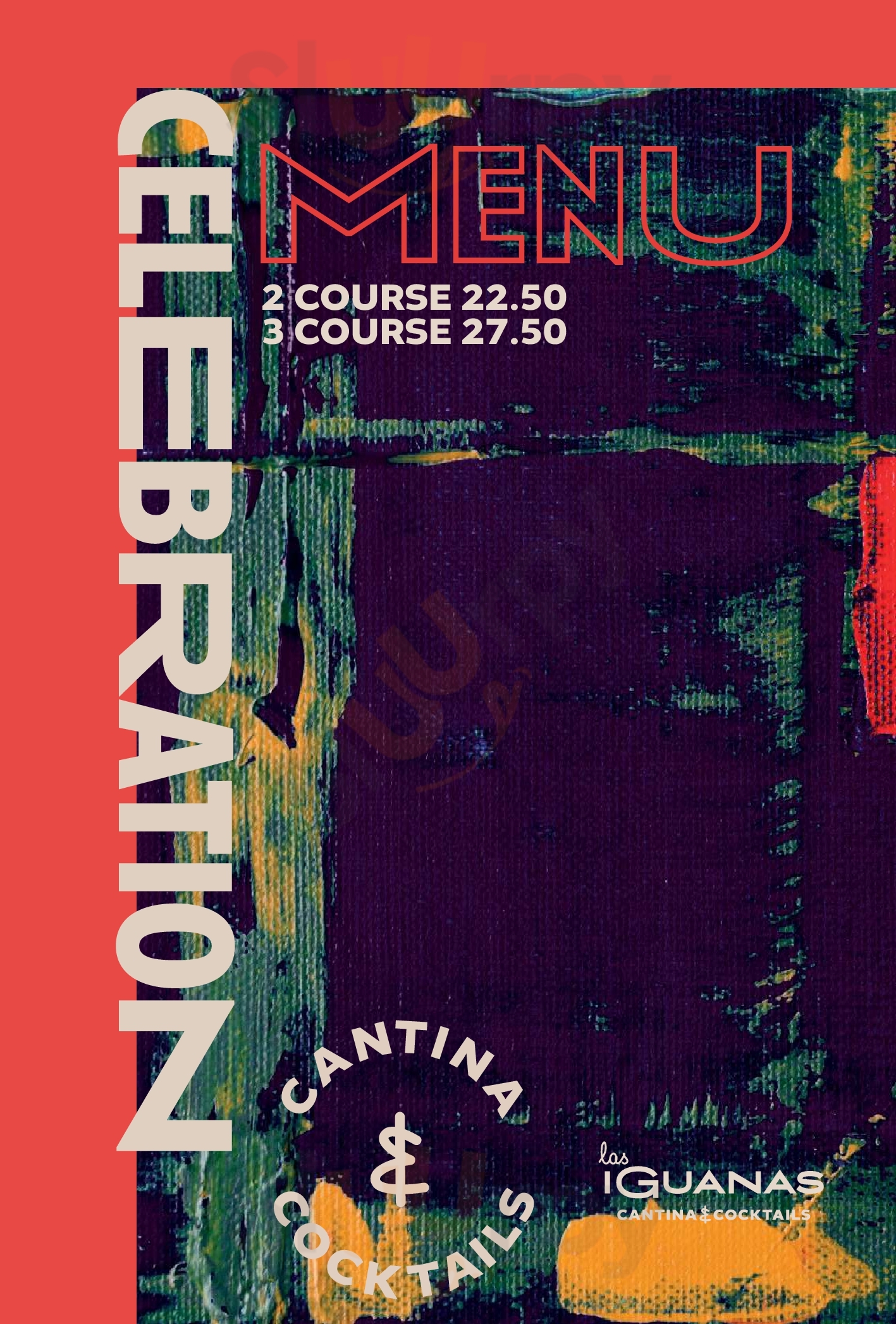 Blazing Bird Cambridge Menu - 1