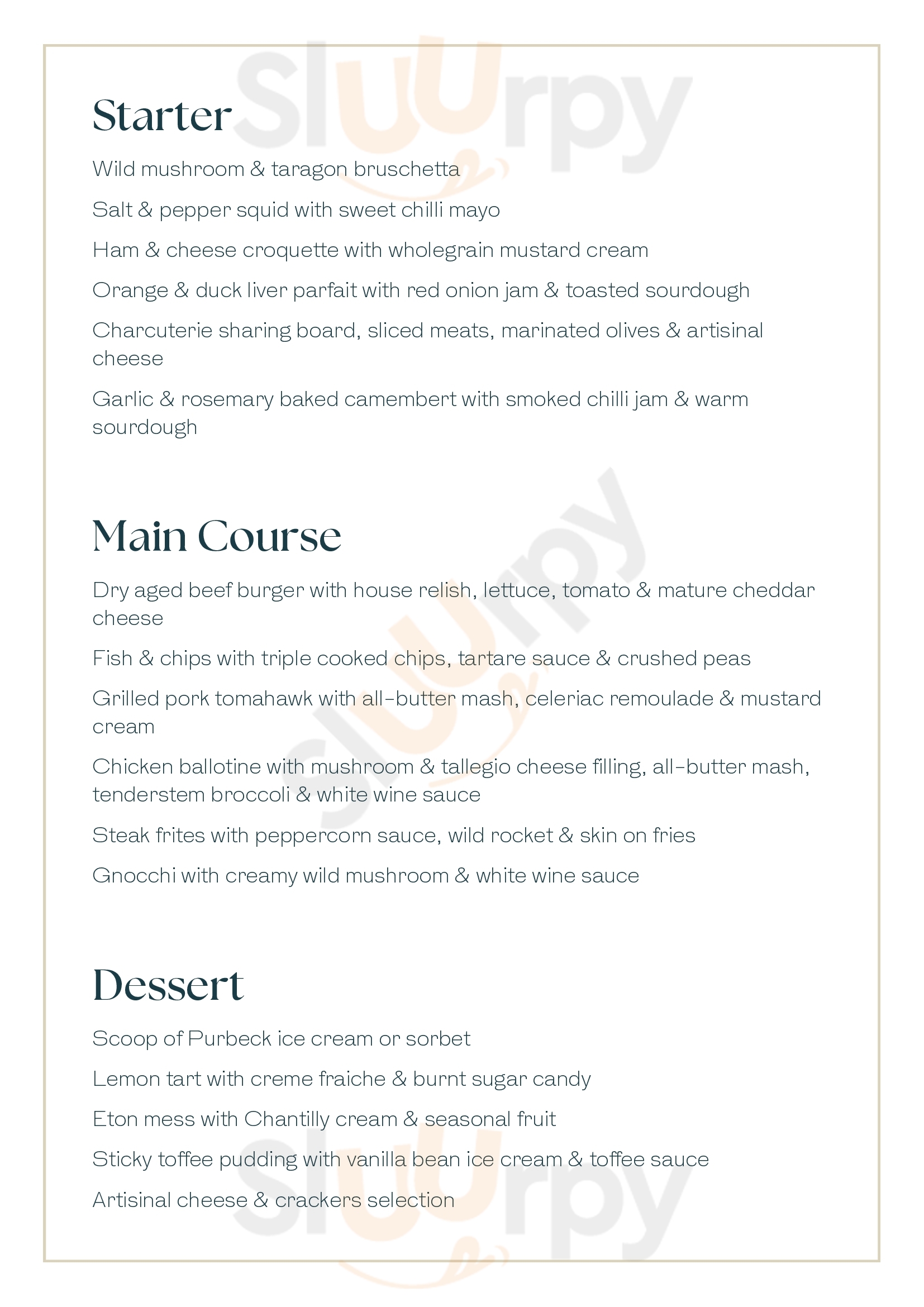 Main Menu - Naunton Downs Golf Club