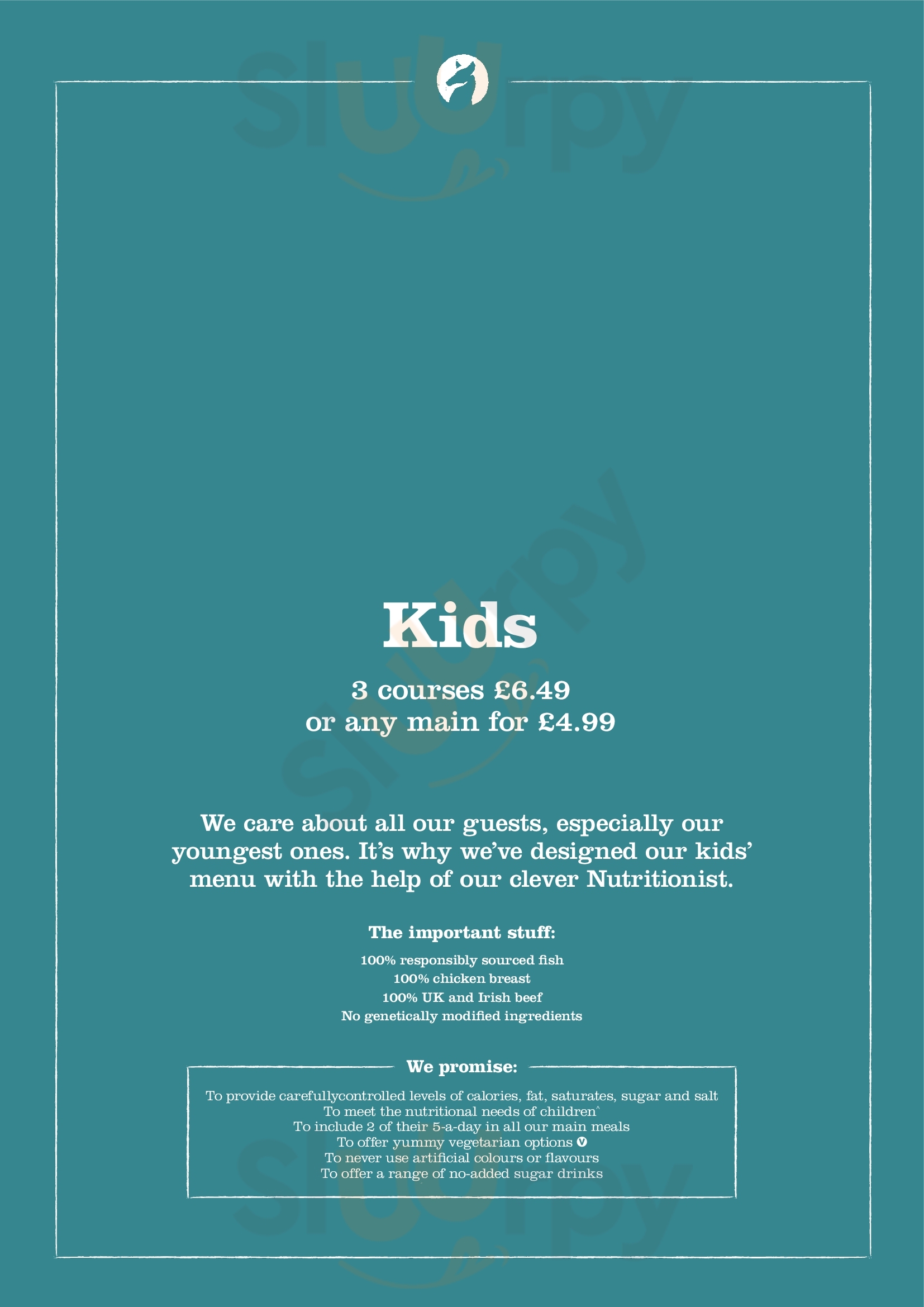 Main Menu - Preston West Pub