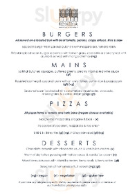 Arts Cafe menu