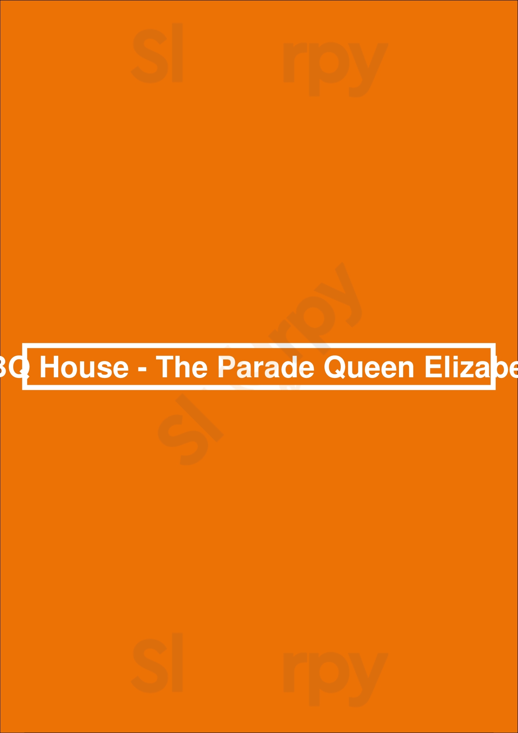 Ali's Bbq House - The Parade Queen Elizabeth Way Colchester Menu - 1