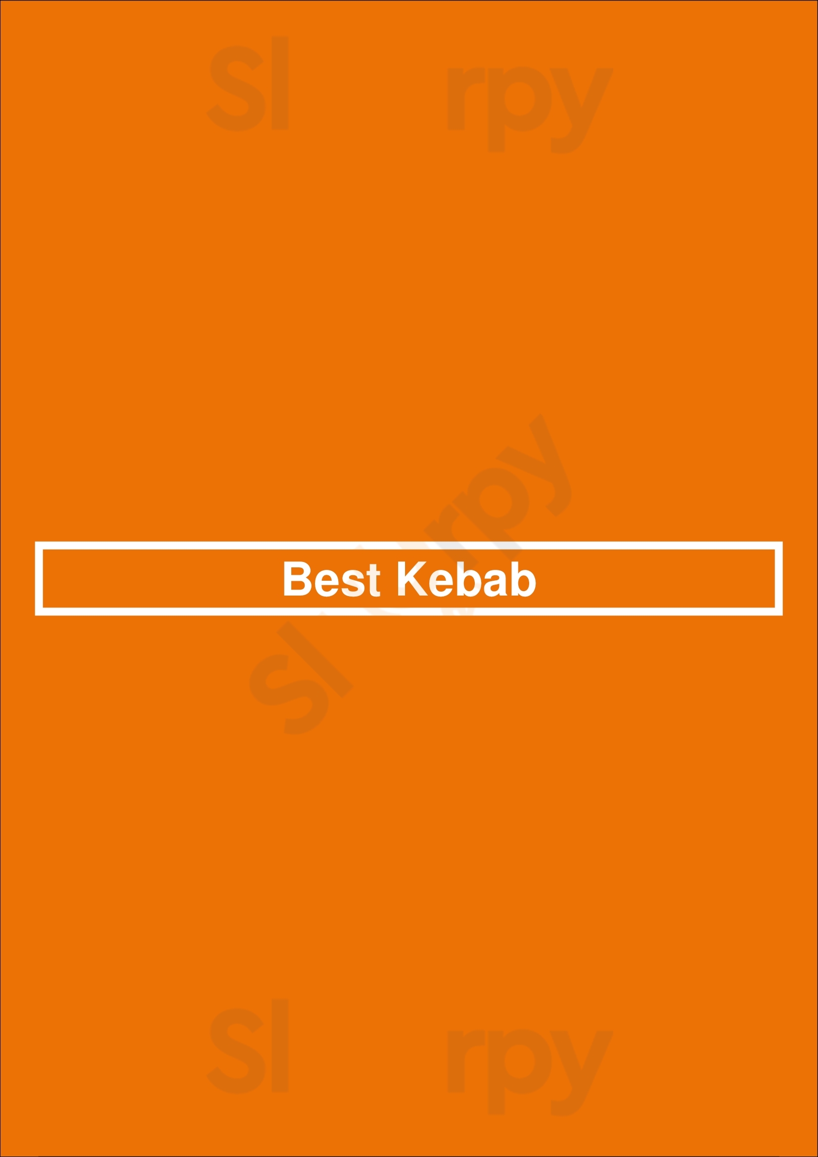 Best Kebab Northampton Menu - 1