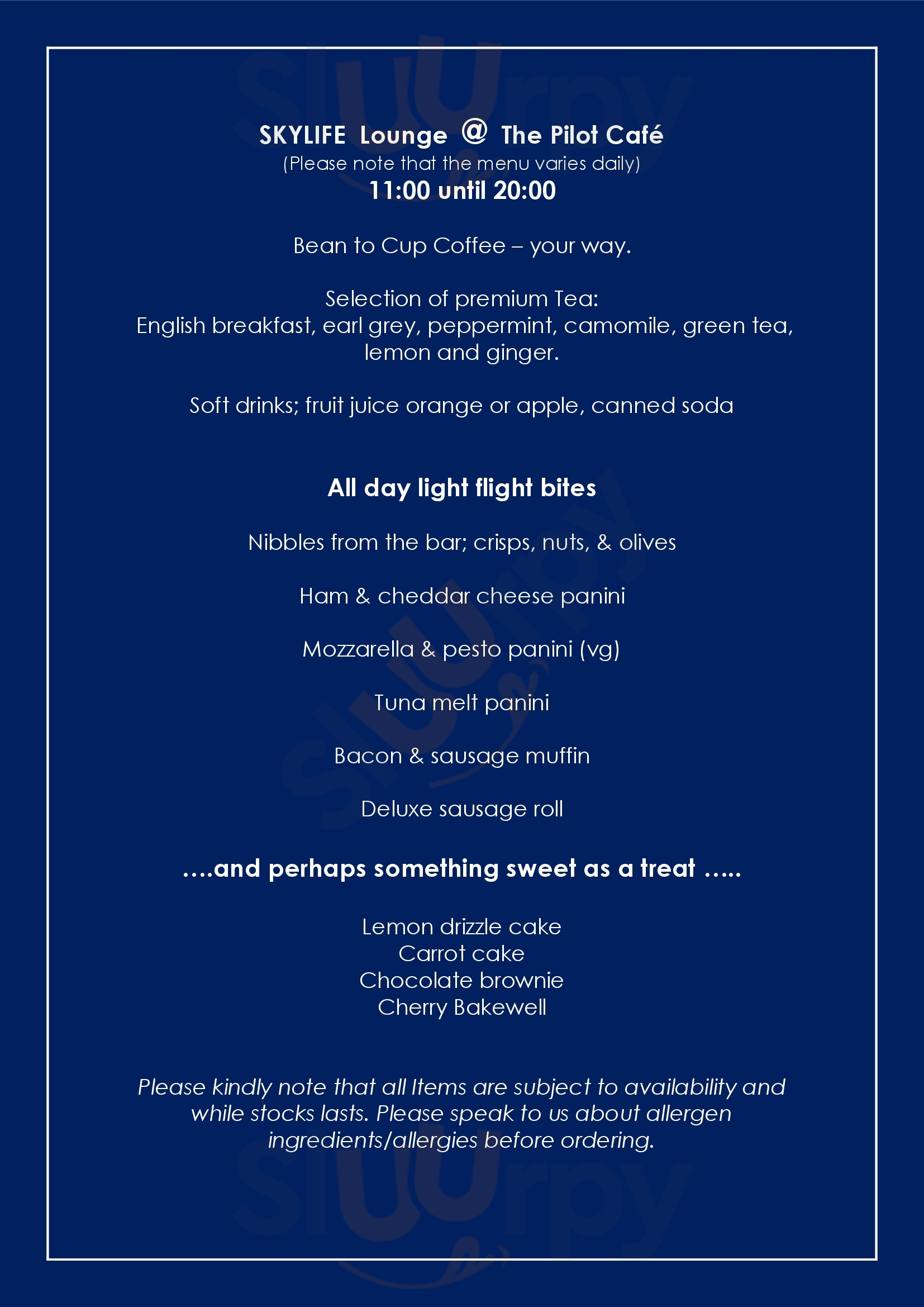 Arnold & Forbes Southend-on-Sea Menu - 1