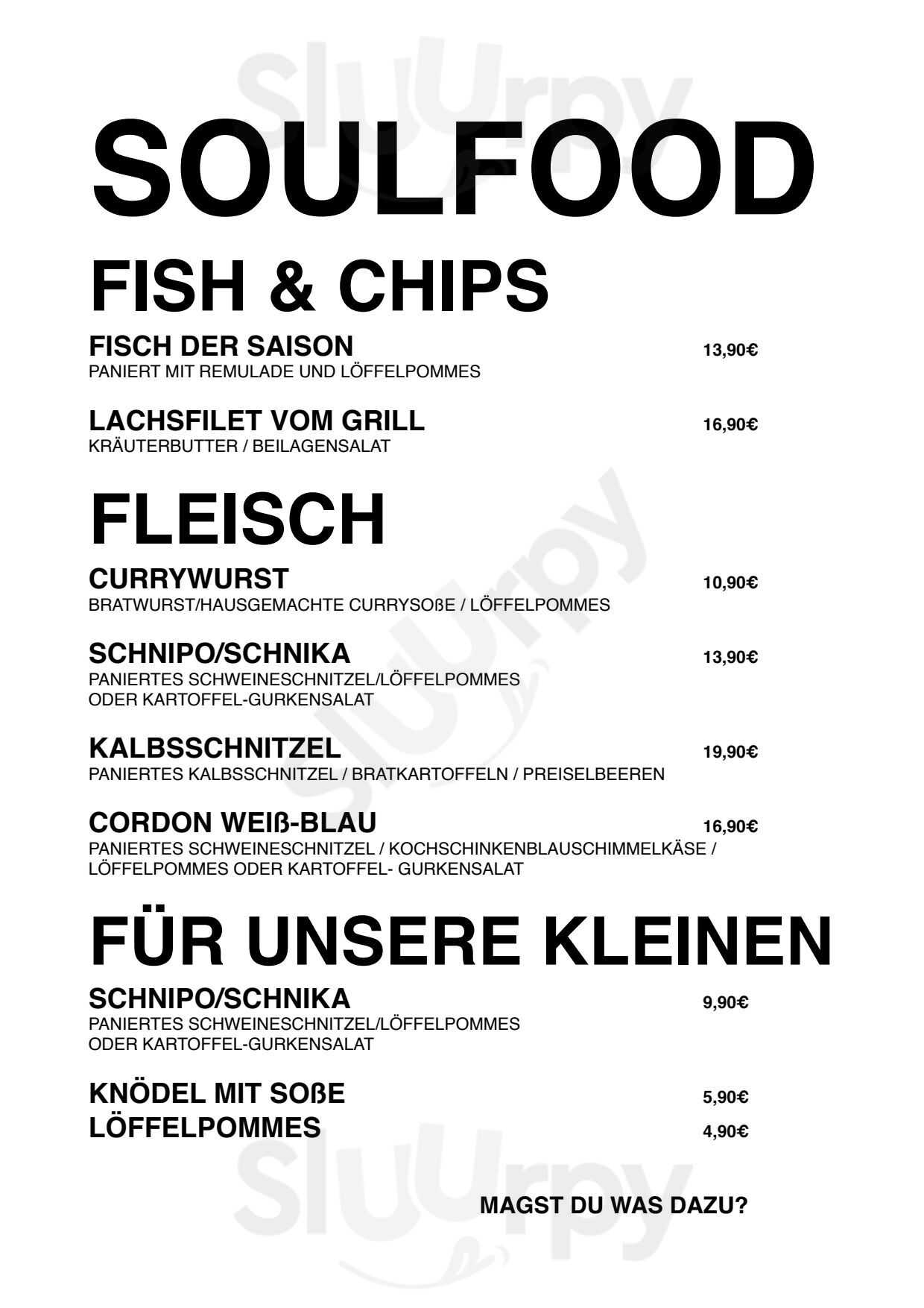 Mariannenhof München Menu - 1