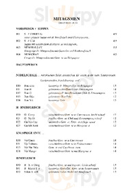Bama menu