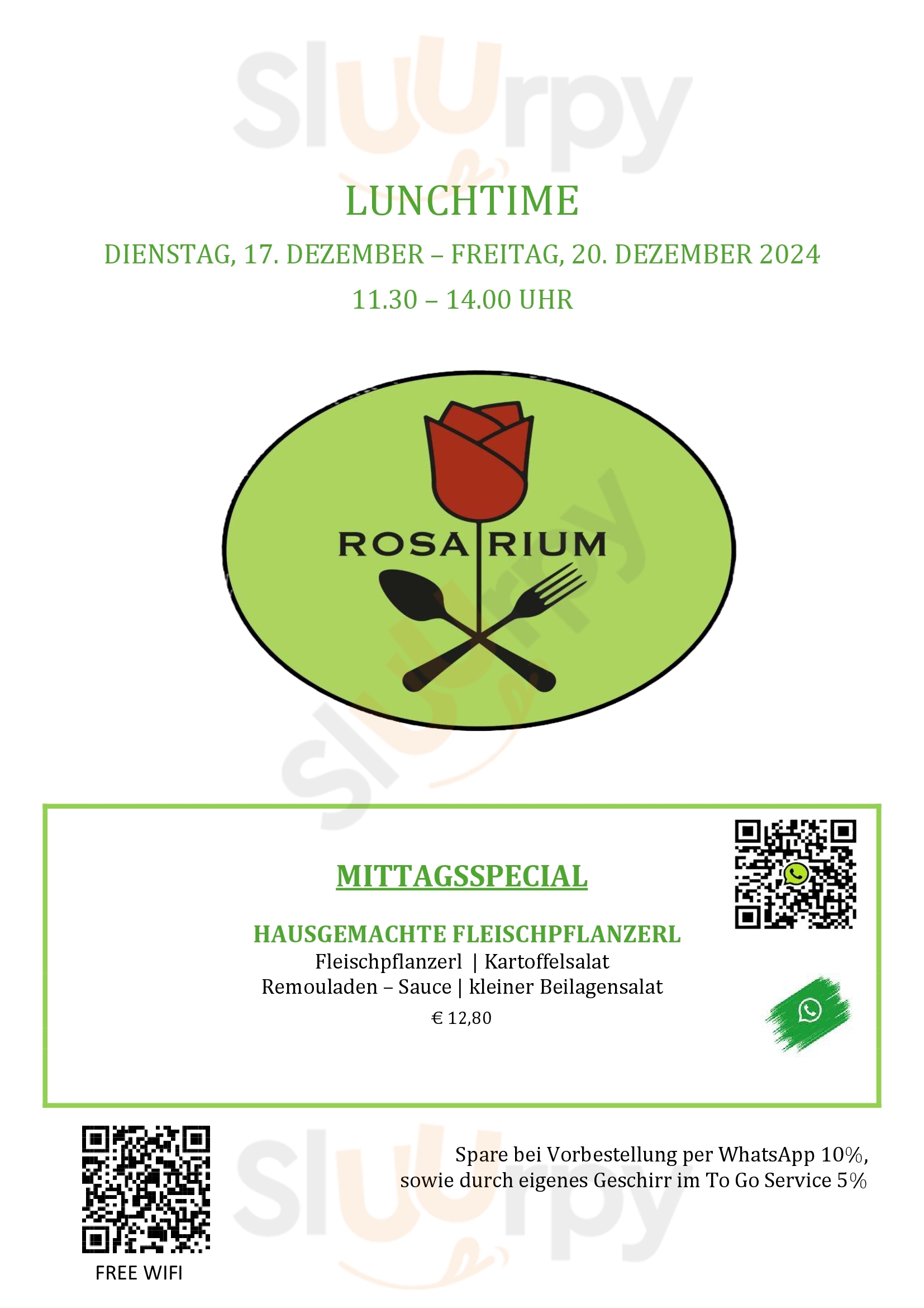 Rosarium Regensburg Menu - 1