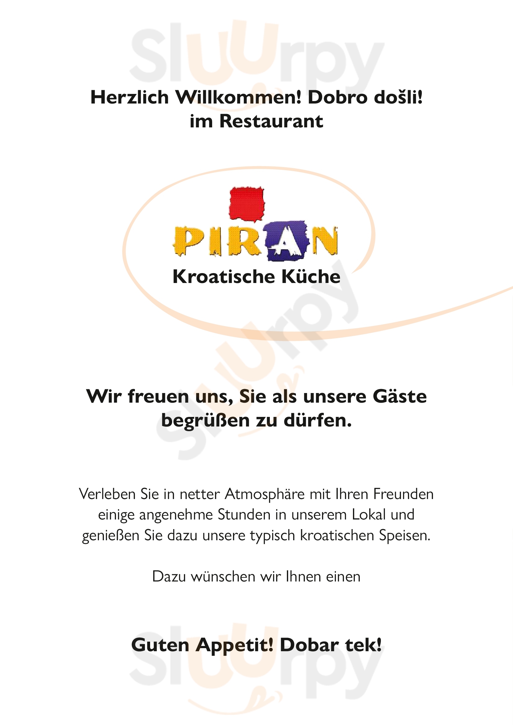 Piran Schweinfurt Menu - 1