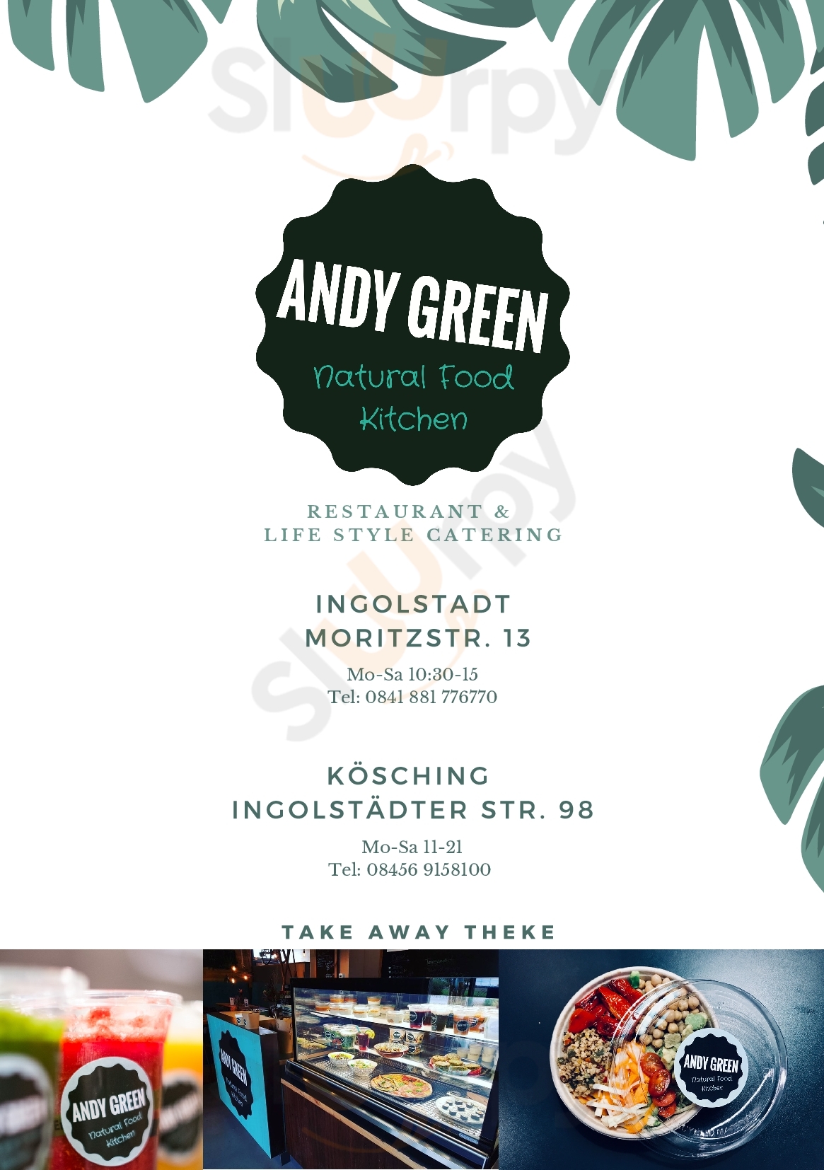 Andy Green Ingolstadt Menu - 1