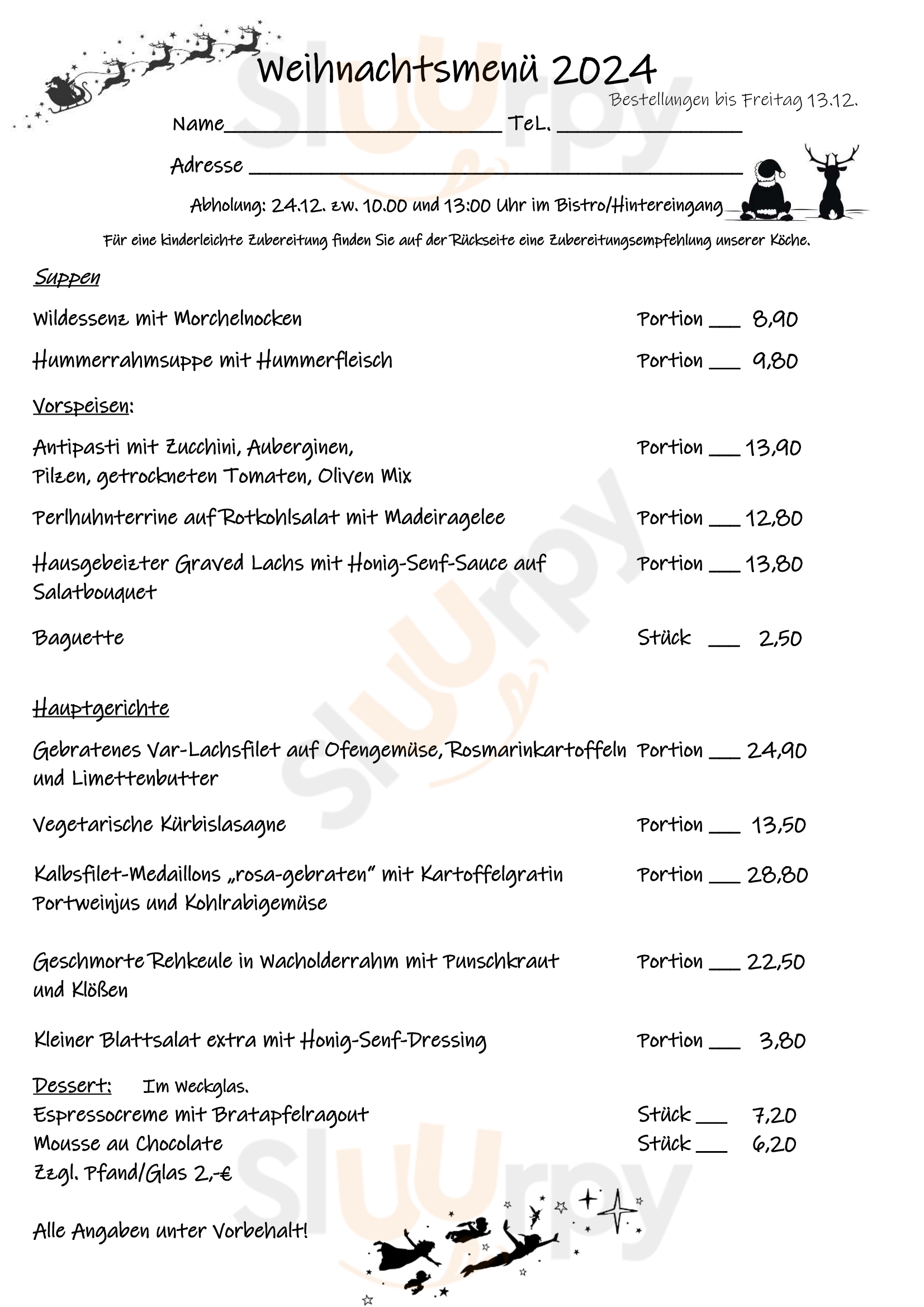 Main Menu - Delikatess-müller