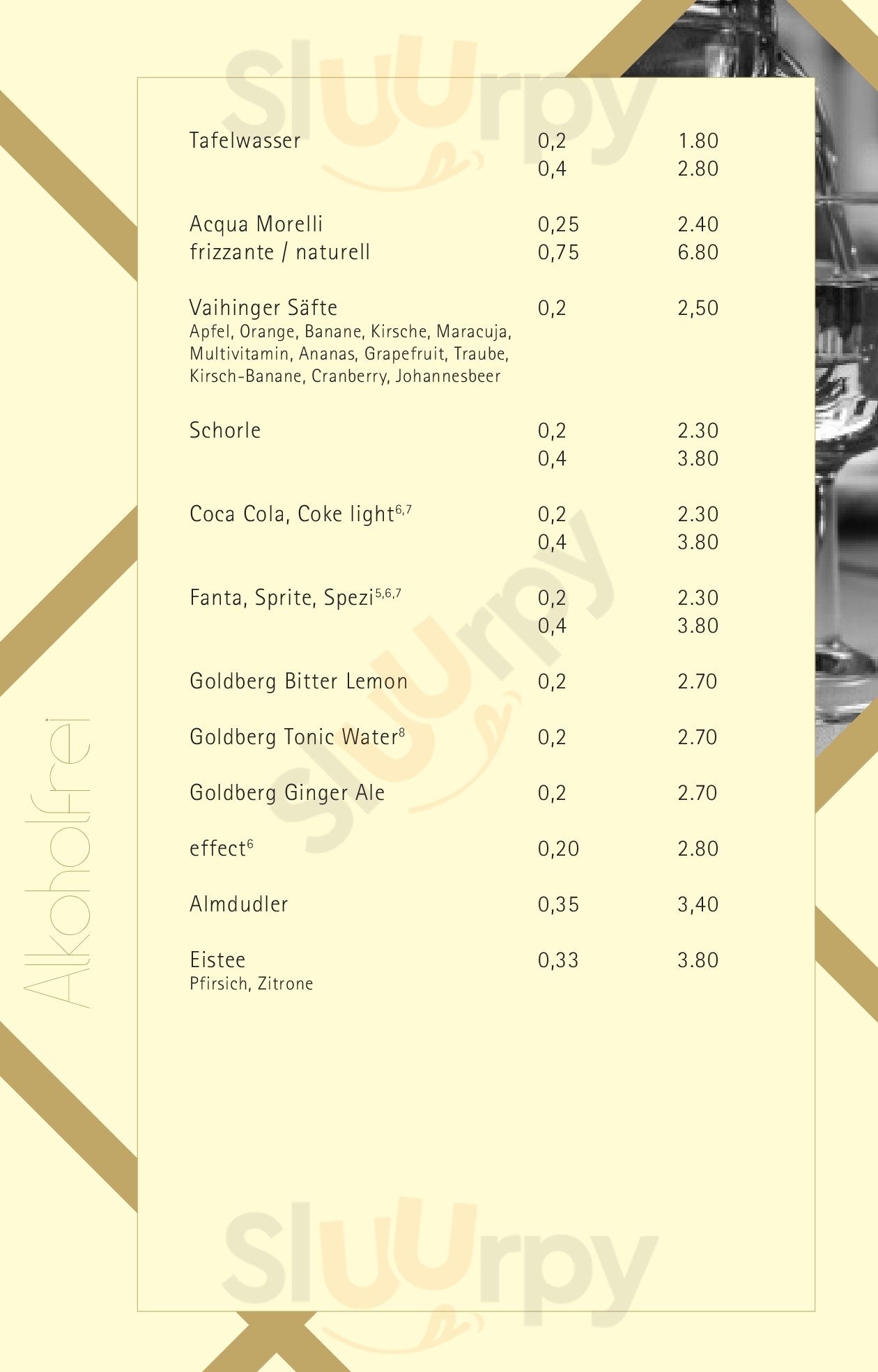 Main Menu - Louis Cafe