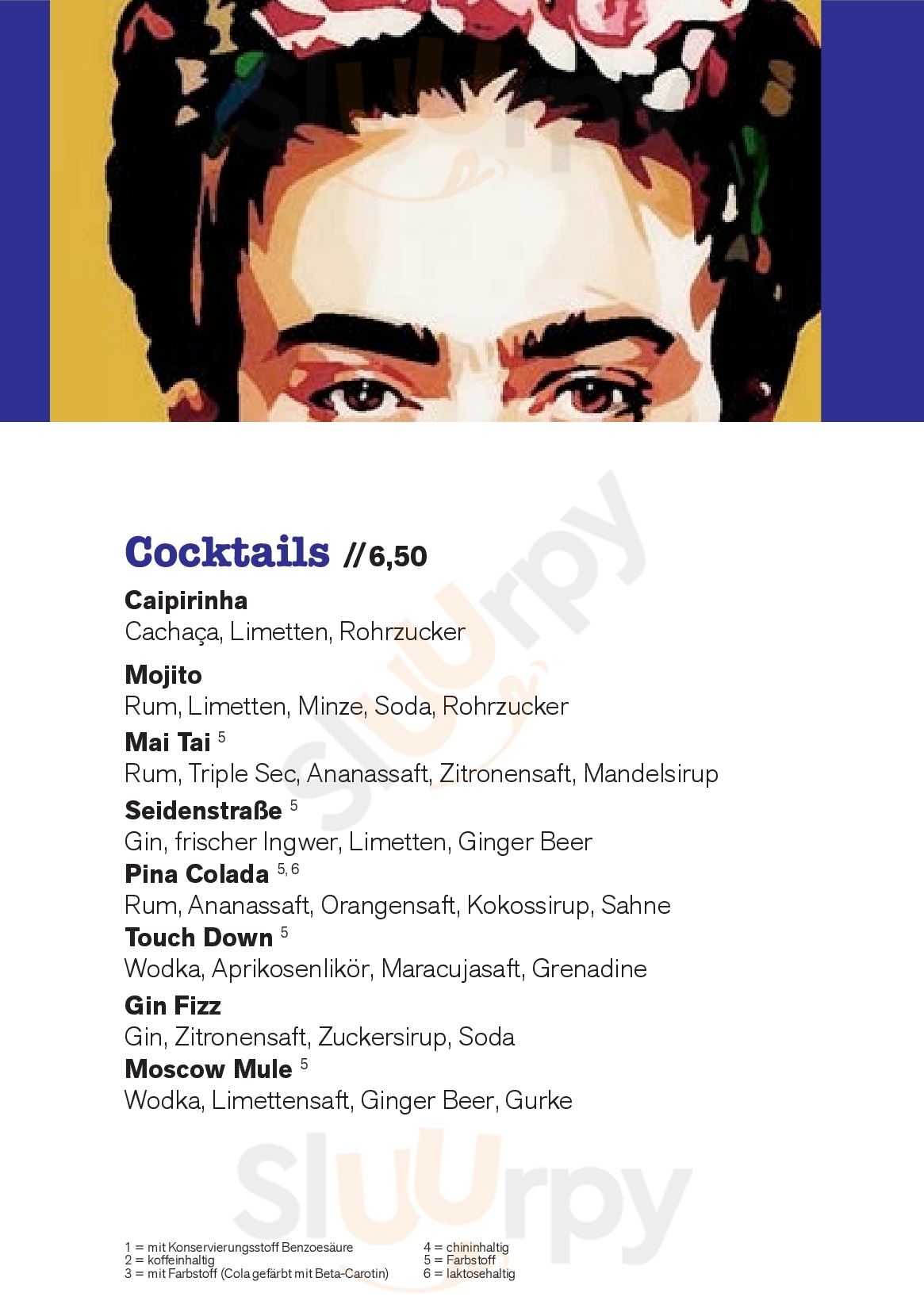 Frida Kahlo Cocktail & Kitchen Nürnberg Menu - 1