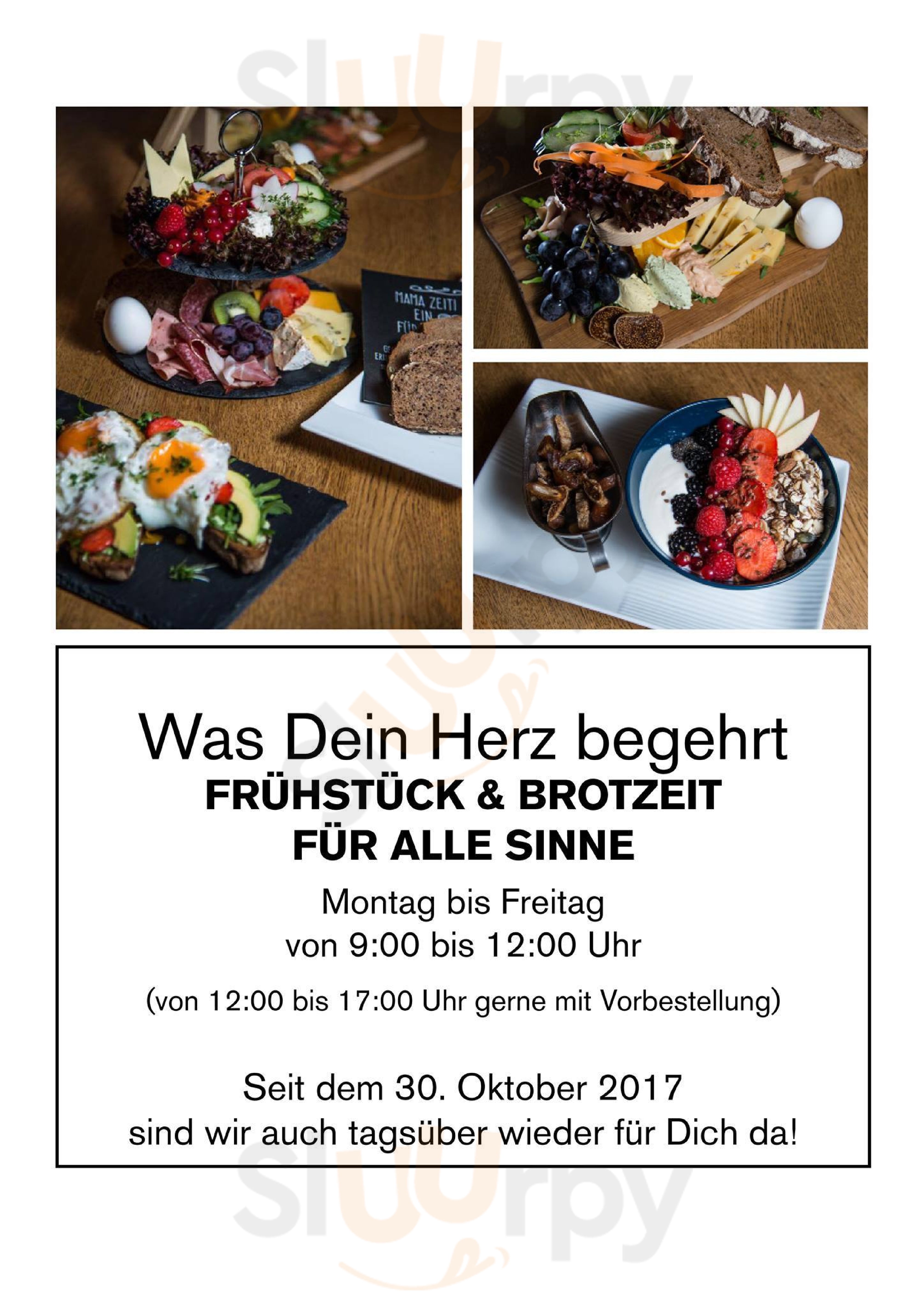 Zeit & Raum - Vegetarisch & Vegan Nürnberg Menu - 1