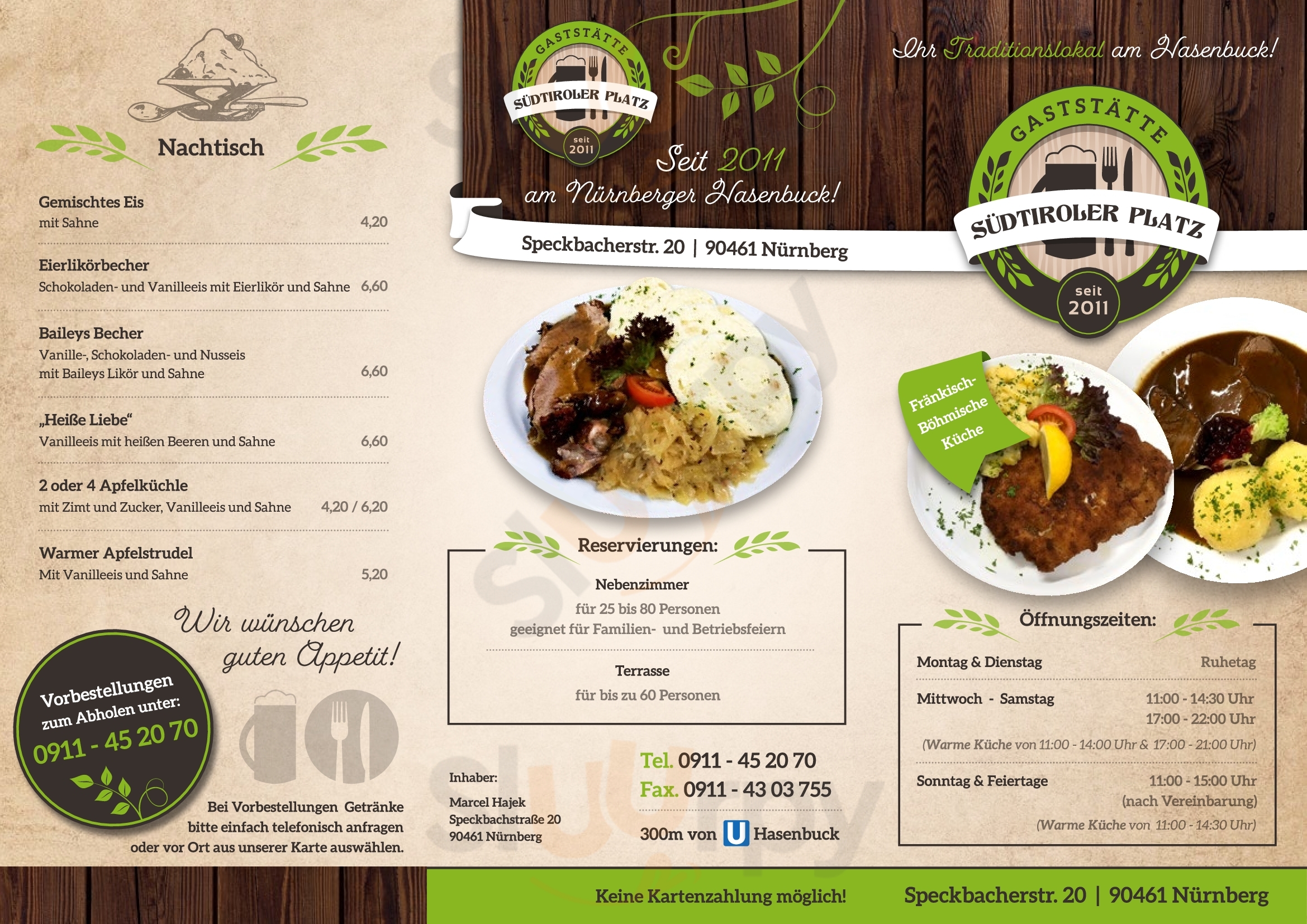 Südtiroler Platz Nürnberg Menu - 1