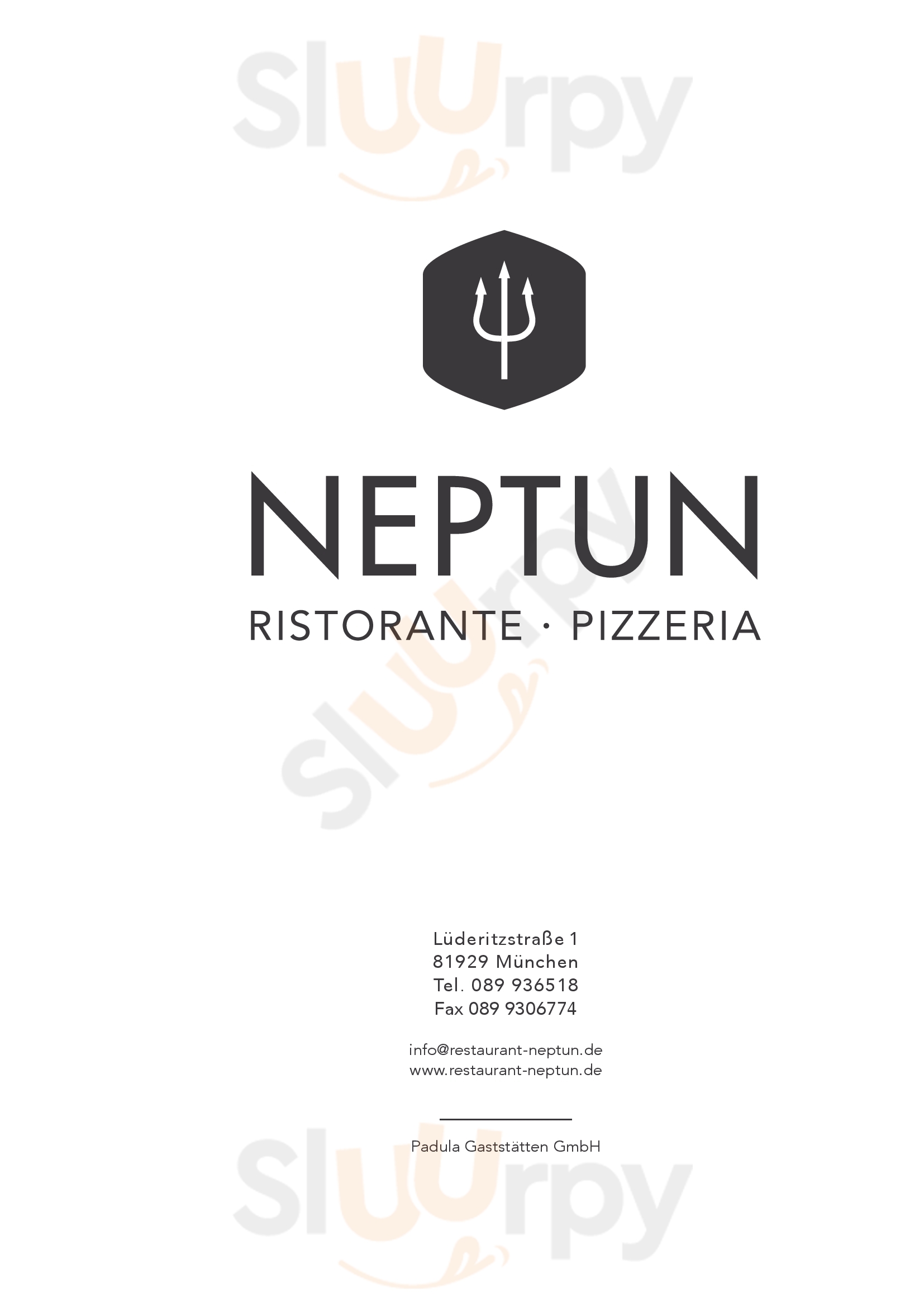 Neptun München Menu - 1