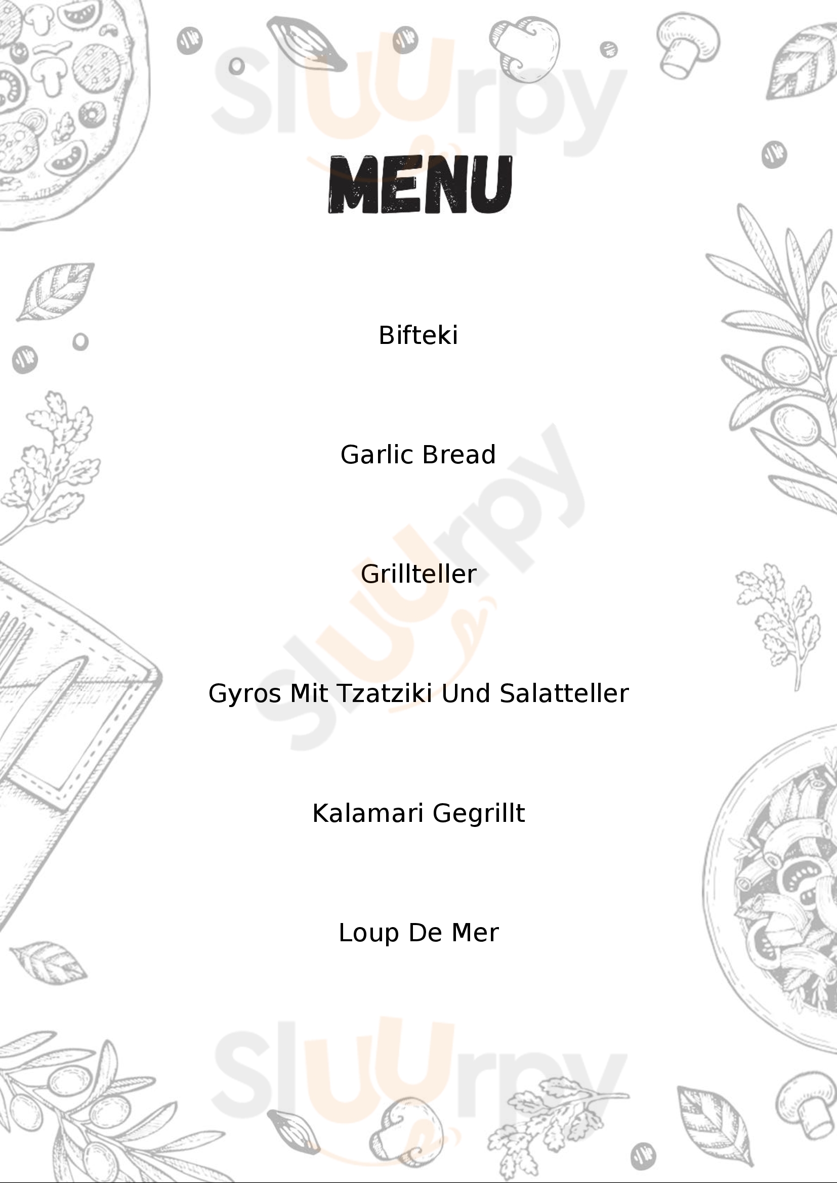 Kyprios München Menu - 1