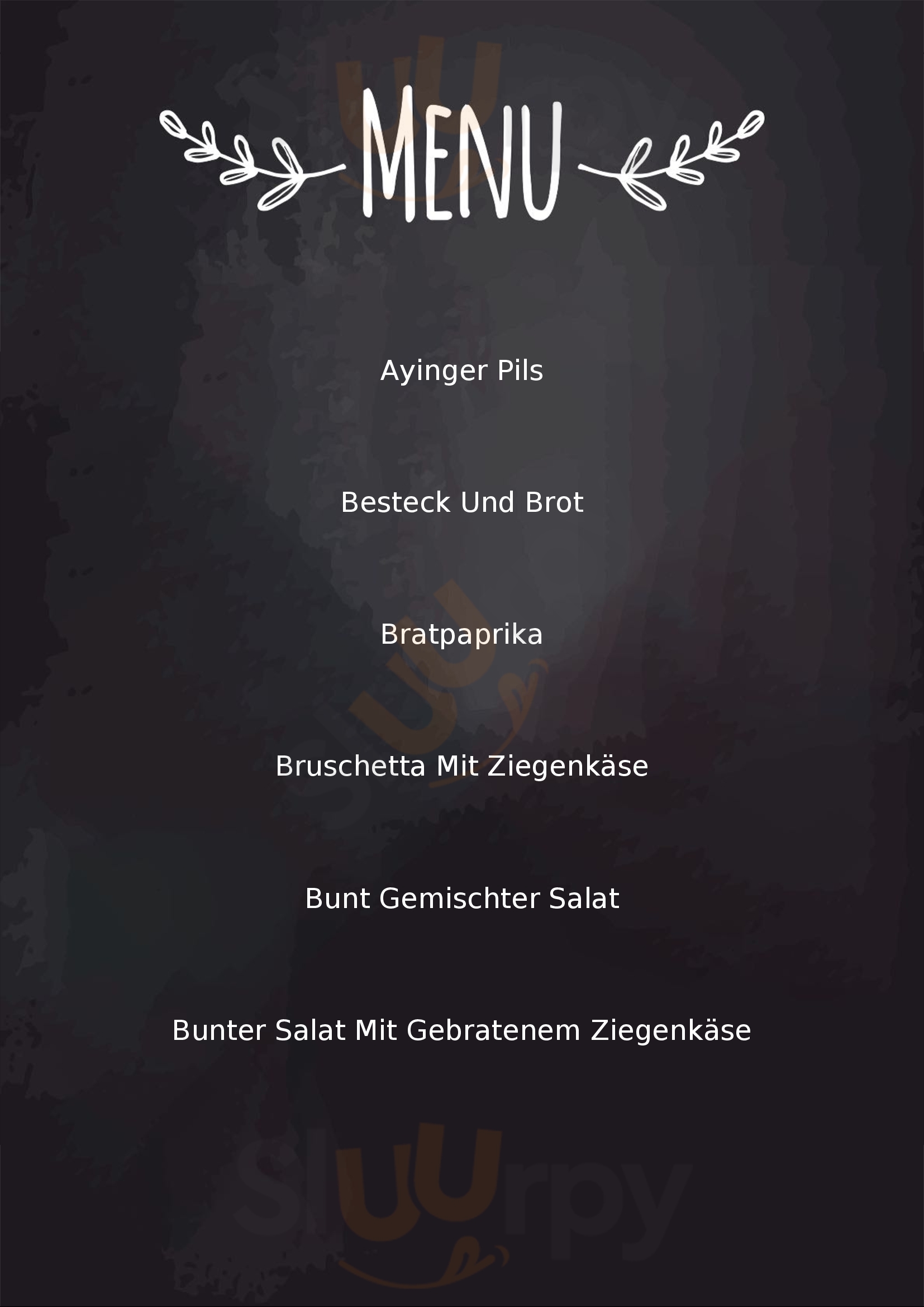 Baal München Menu - 1