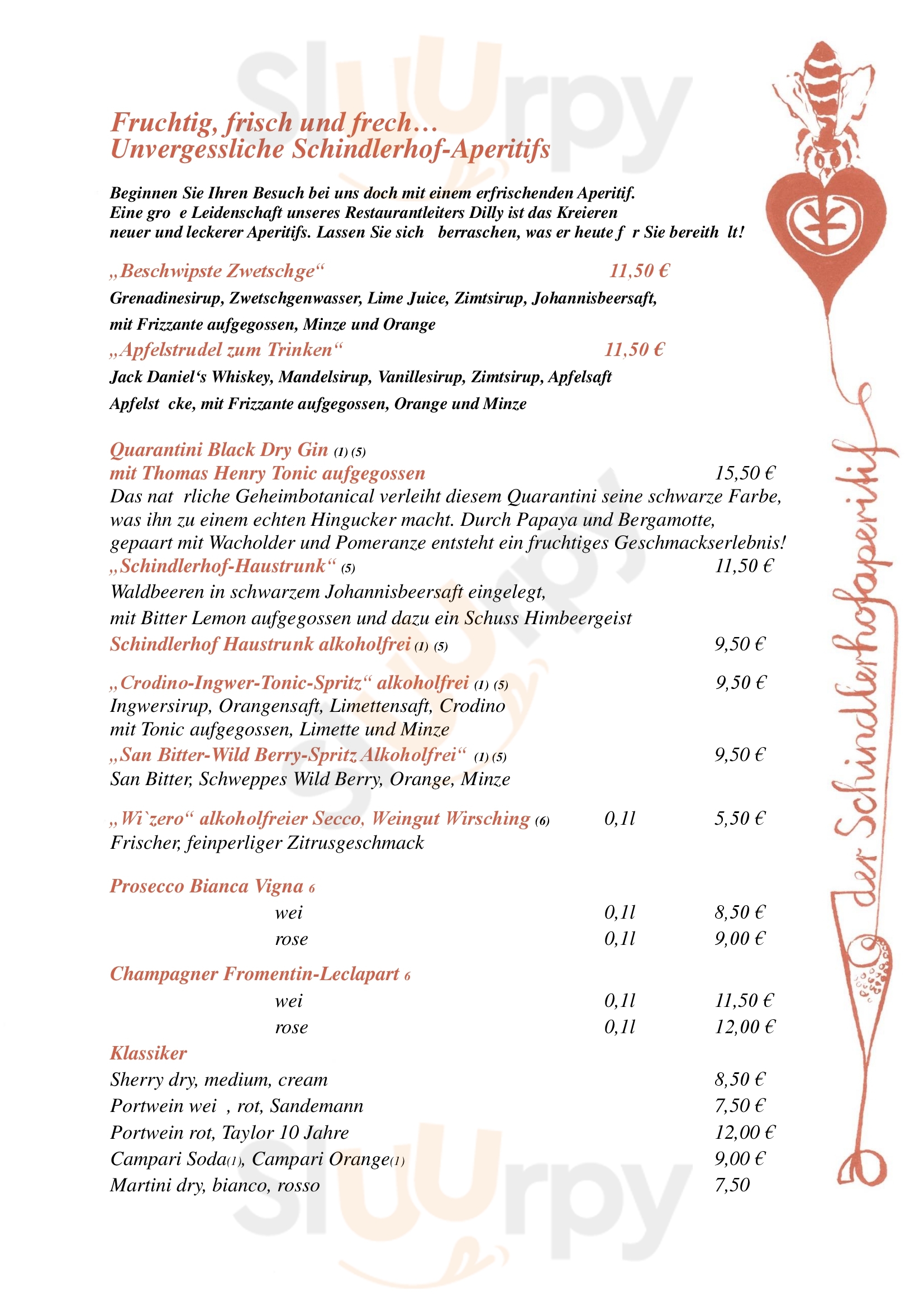 Unvergesslich Nürnberg Menu - 1