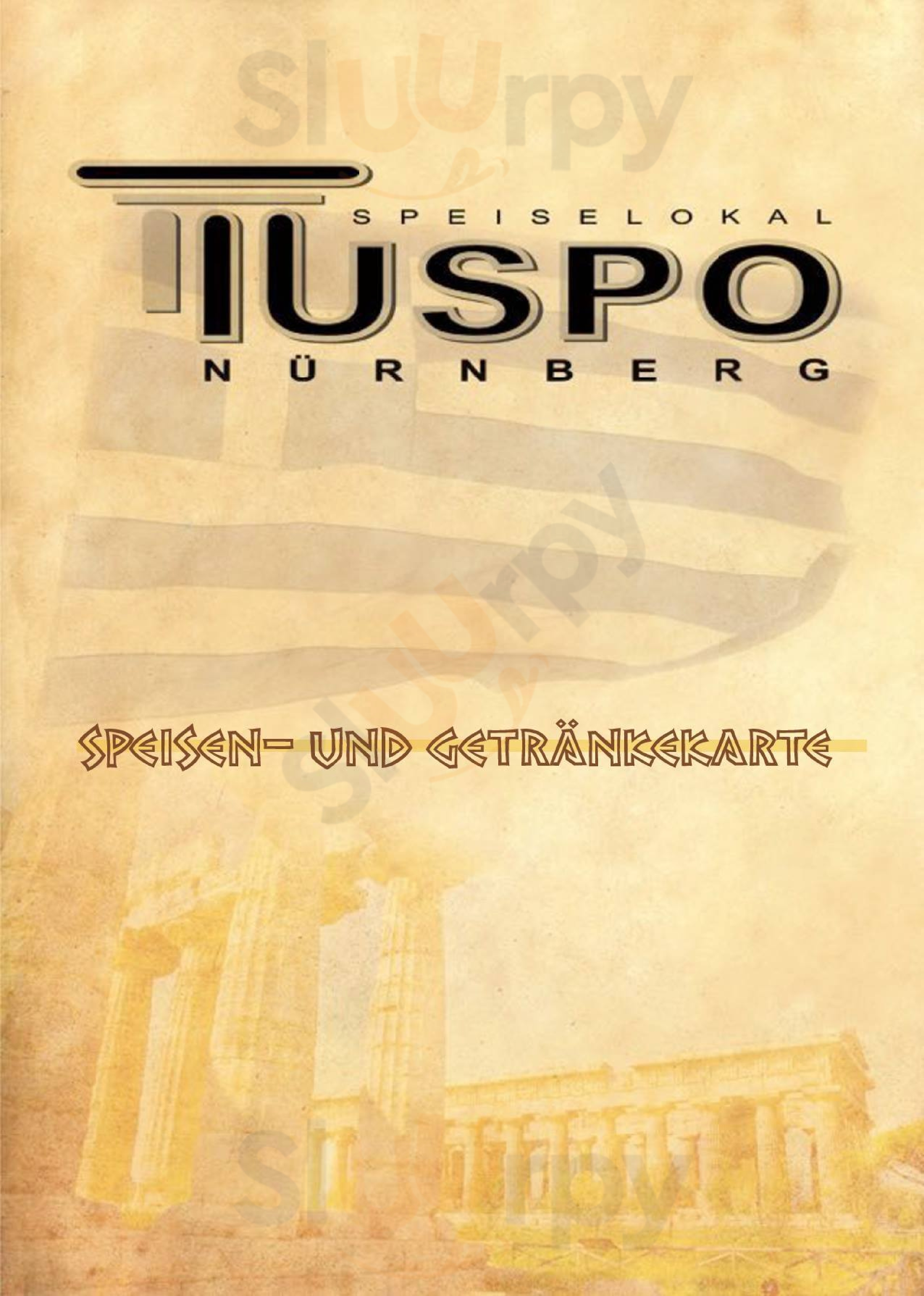 Tuspo Nürnberg Menu - 1