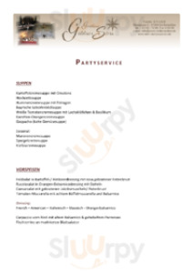 Gasthaus Goldener Stern menu