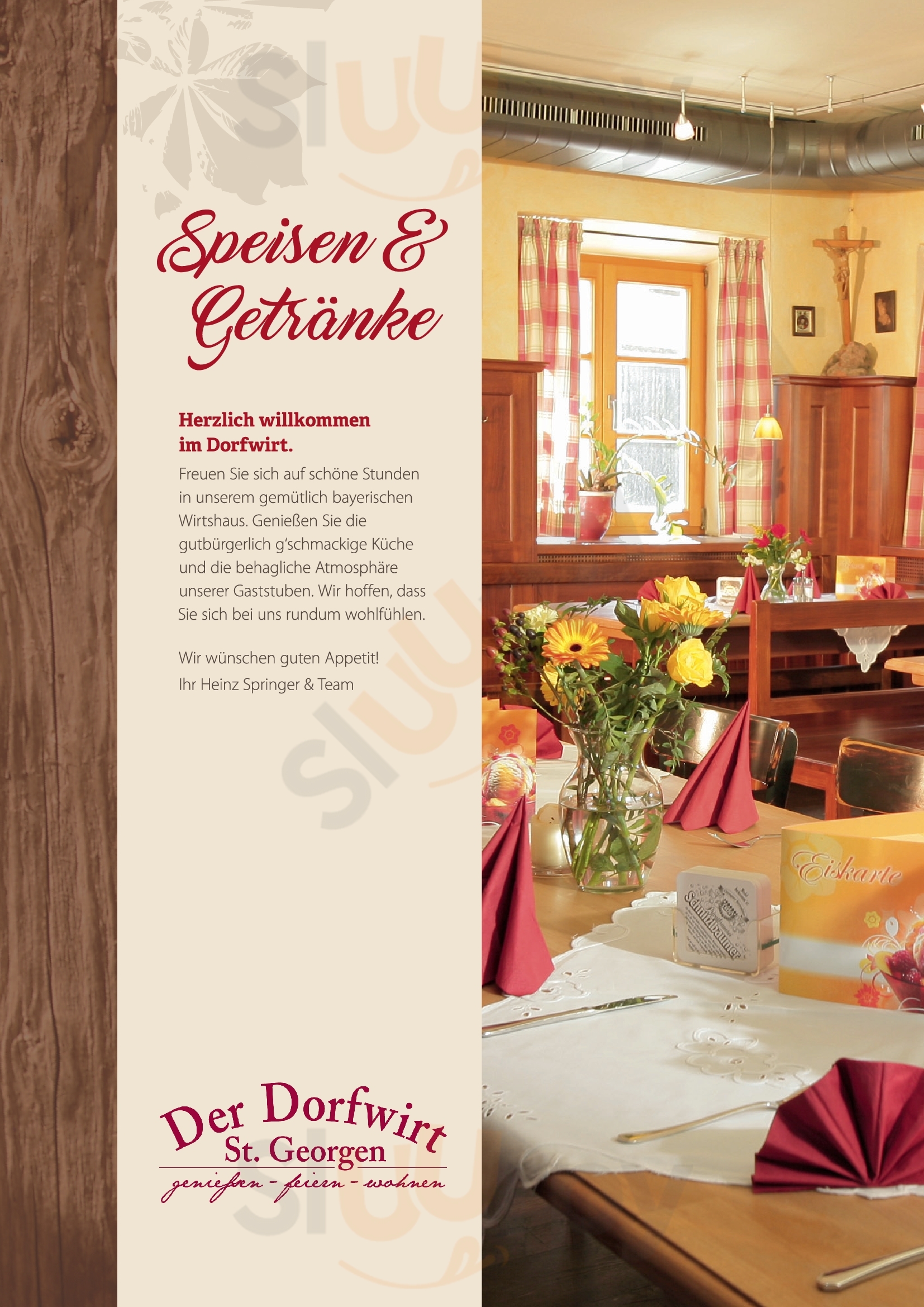 Der Dorfwirt Sankt Georgen Menu - 1